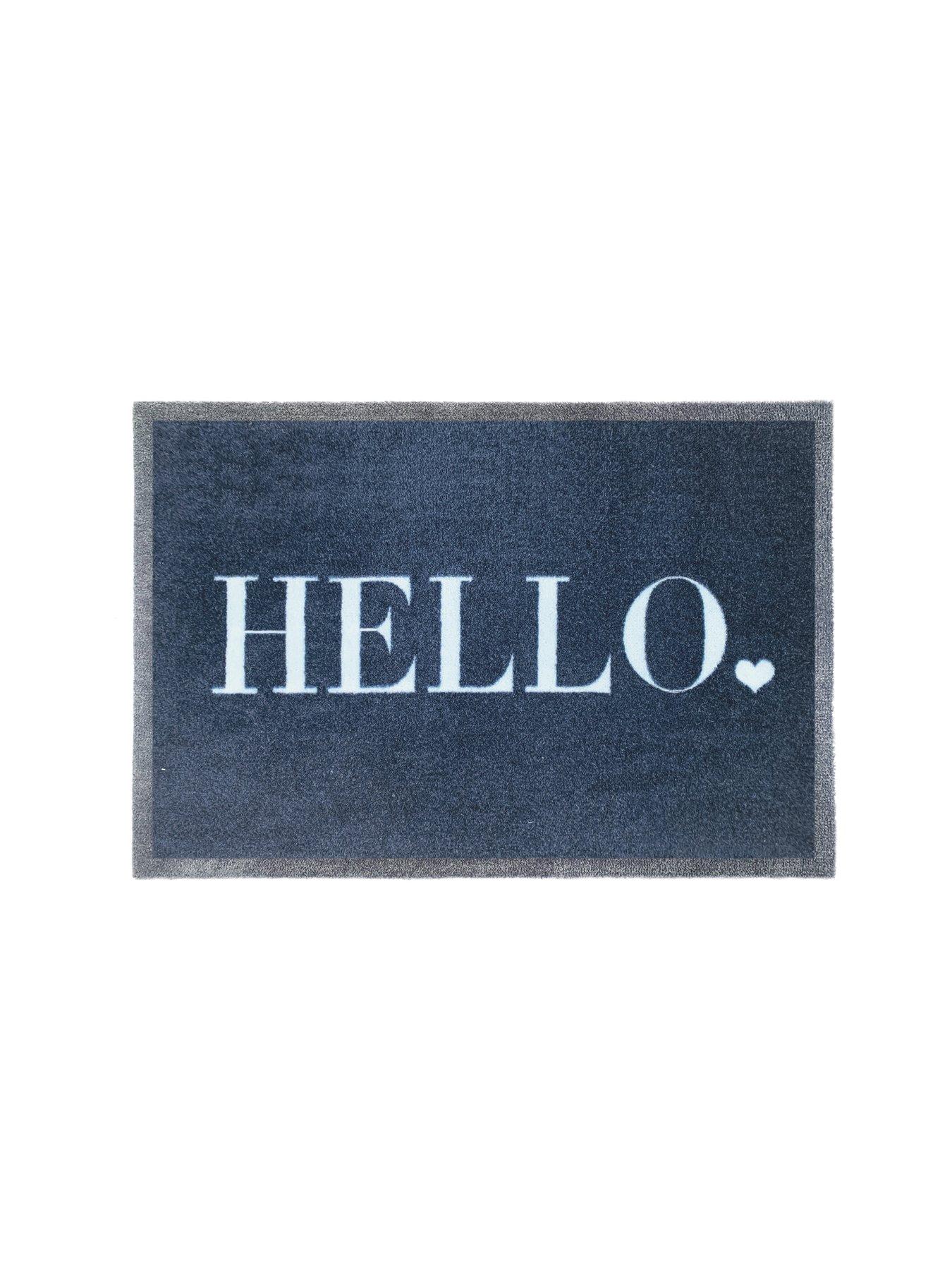 Image 2 of 2 of My Mat Hello Doormat - Navy