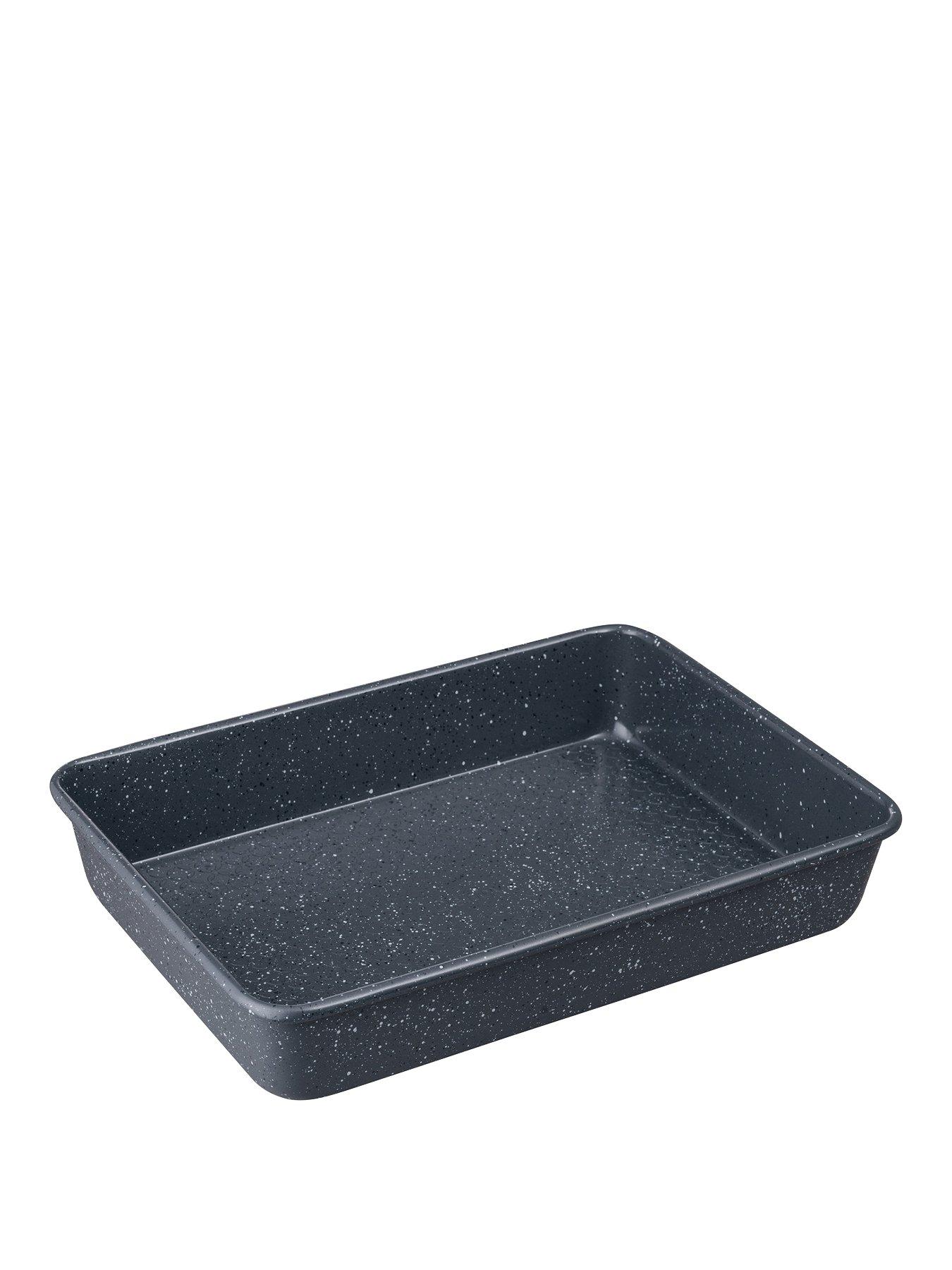 Image 1 of 5 of Denby Quan Tanium Finish Medium Roasting Tray