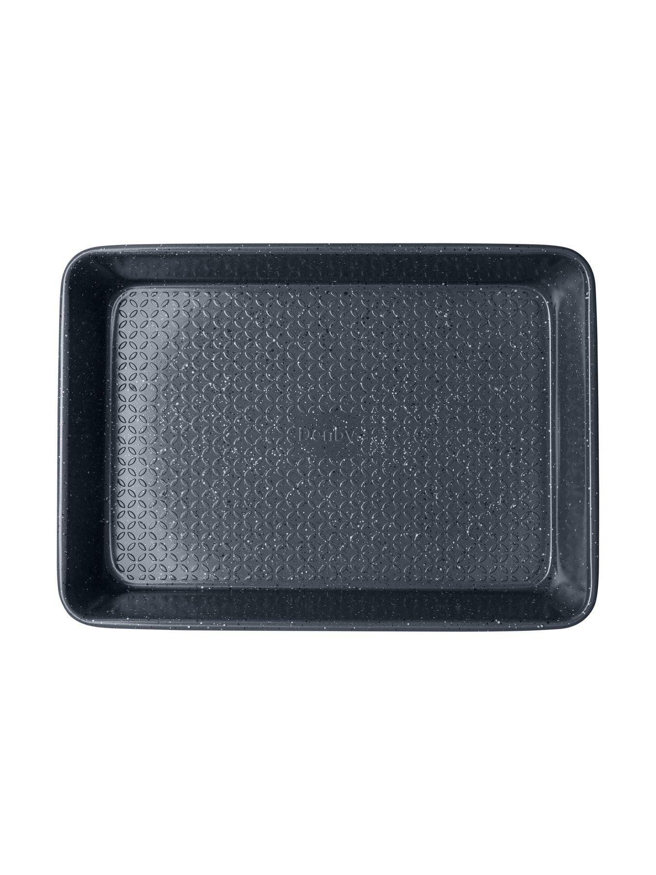 Image 2 of 5 of Denby Quan Tanium Finish Medium Roasting Tray