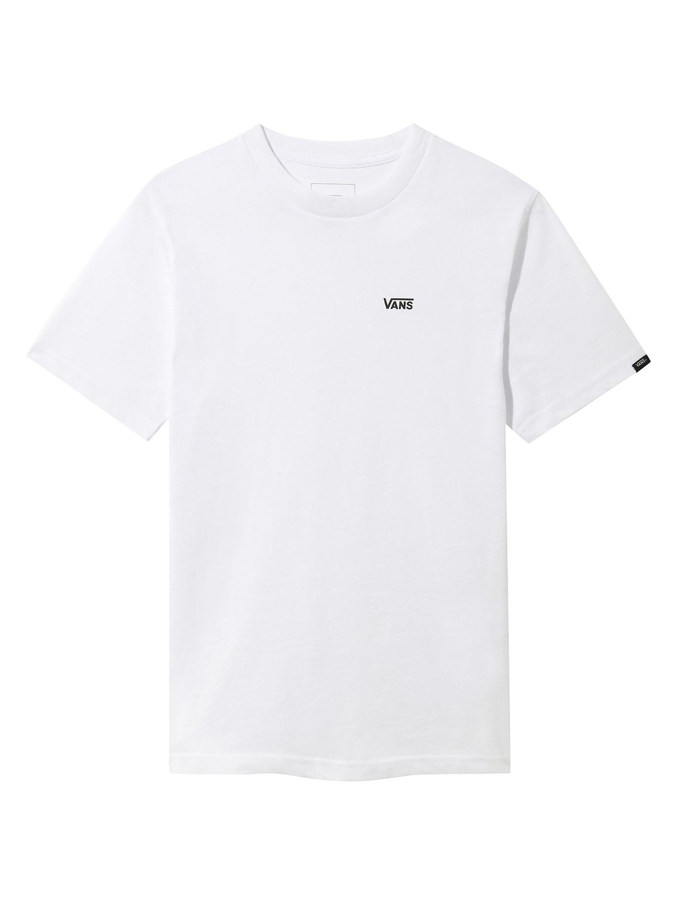 undefined Kids Unisex Left Chest T-shirt - White