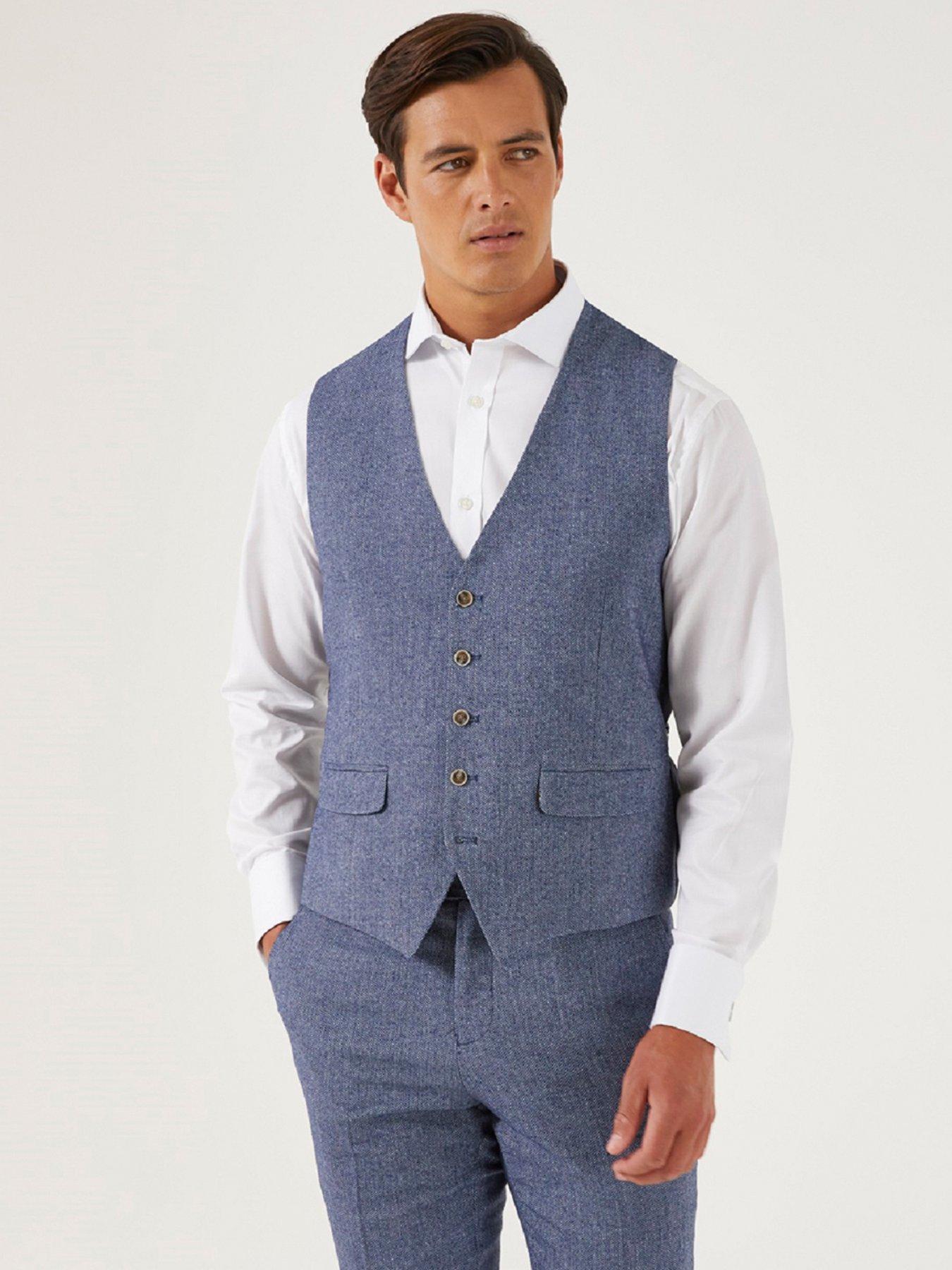 Skopes Jude Standard Waistcoat - Blue