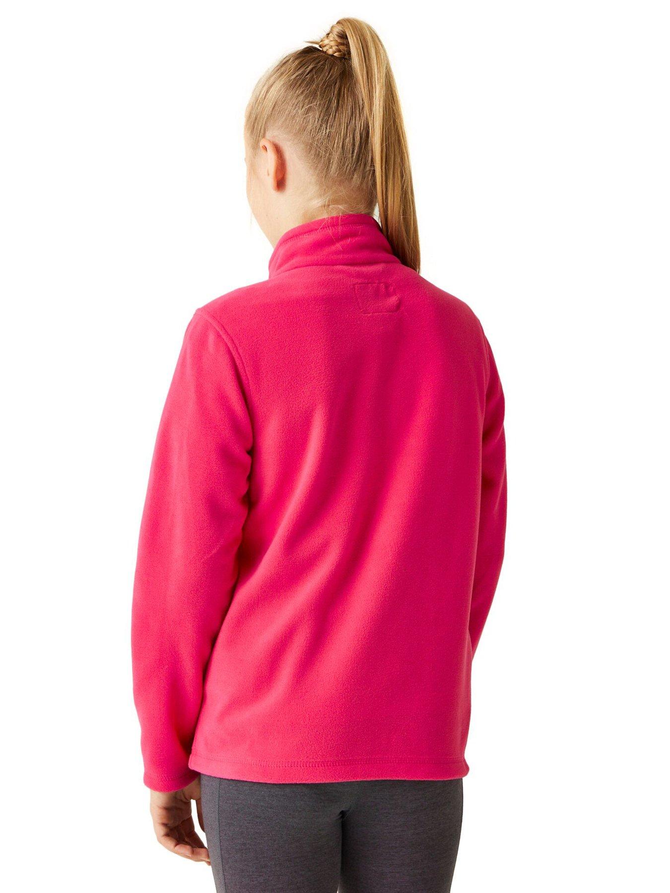 regatta-kids-king-ii-full-zip-fleece-pinkstillFront