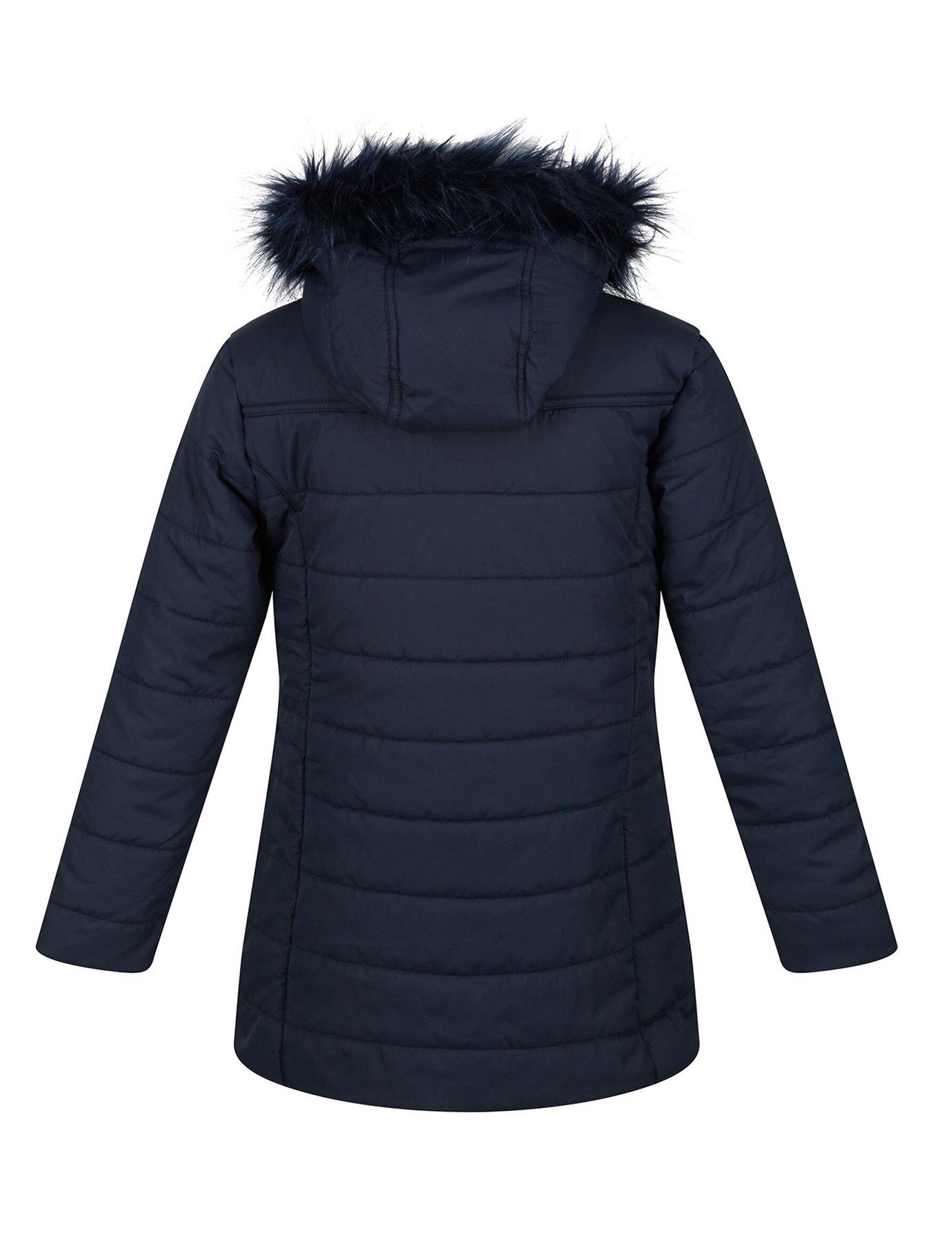 Image 3 of 5 of Regatta Girls Fabrizia Jacket - Navy
