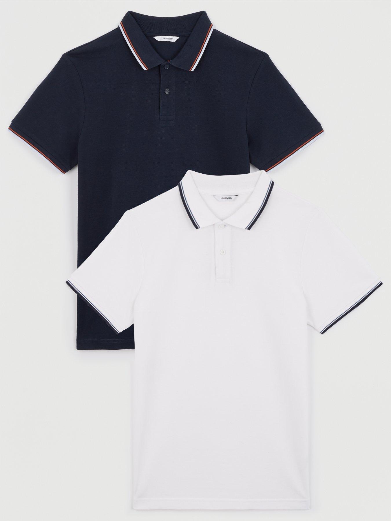 Mens pique outlet polo