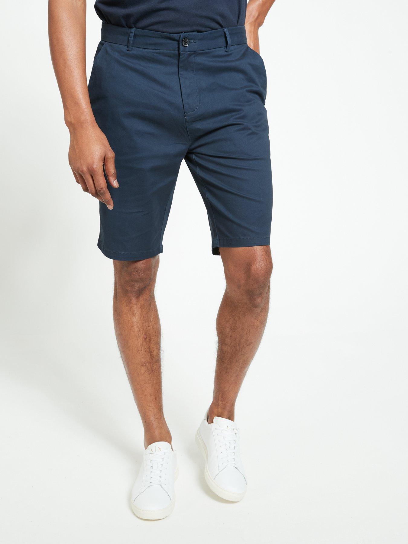 Stretch Chino Shorts Navy