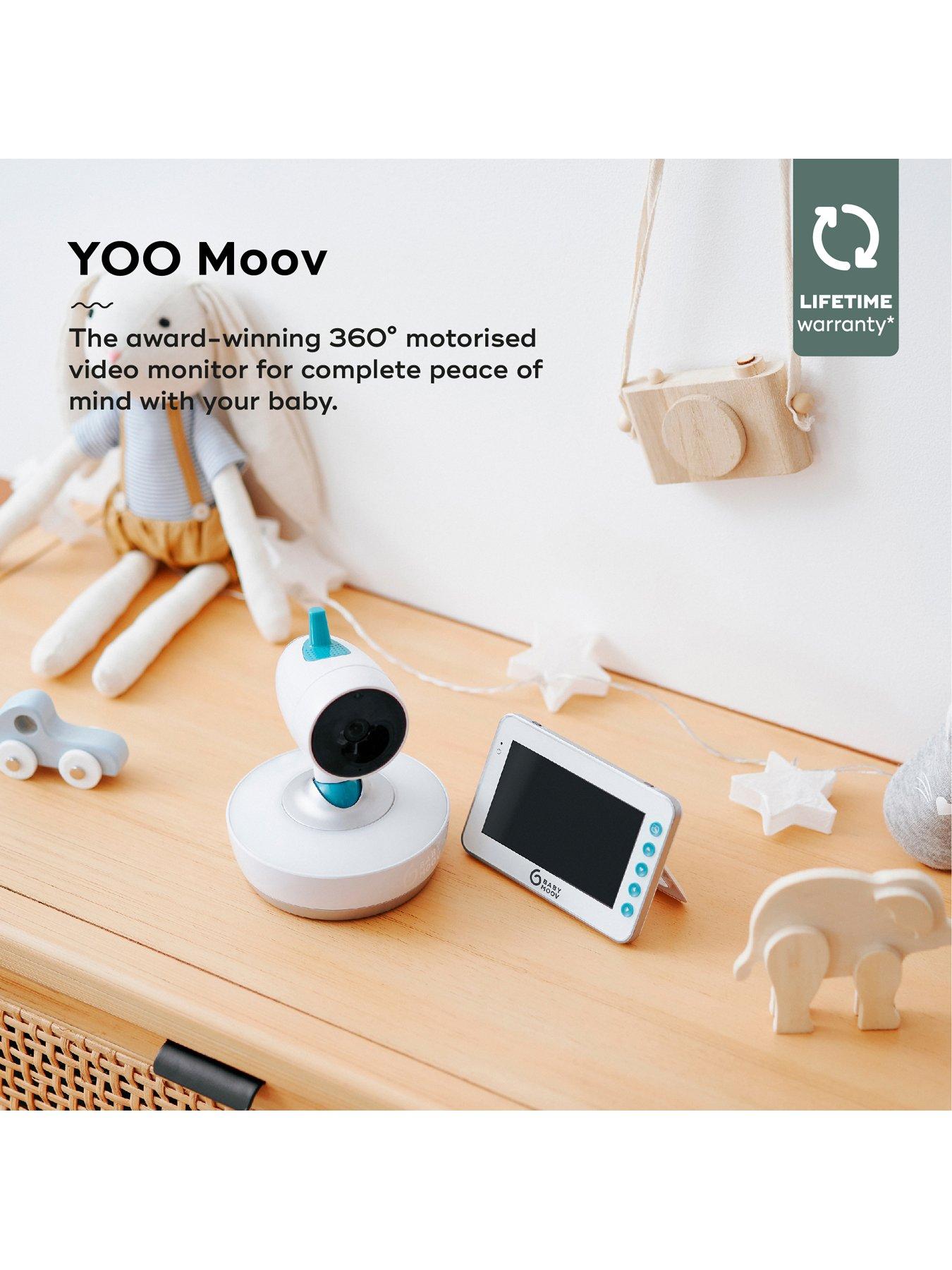 Image 1 of 7 of Babymoov YOO-Moov Motorised Video/Camera Baby Monitor and Night Light