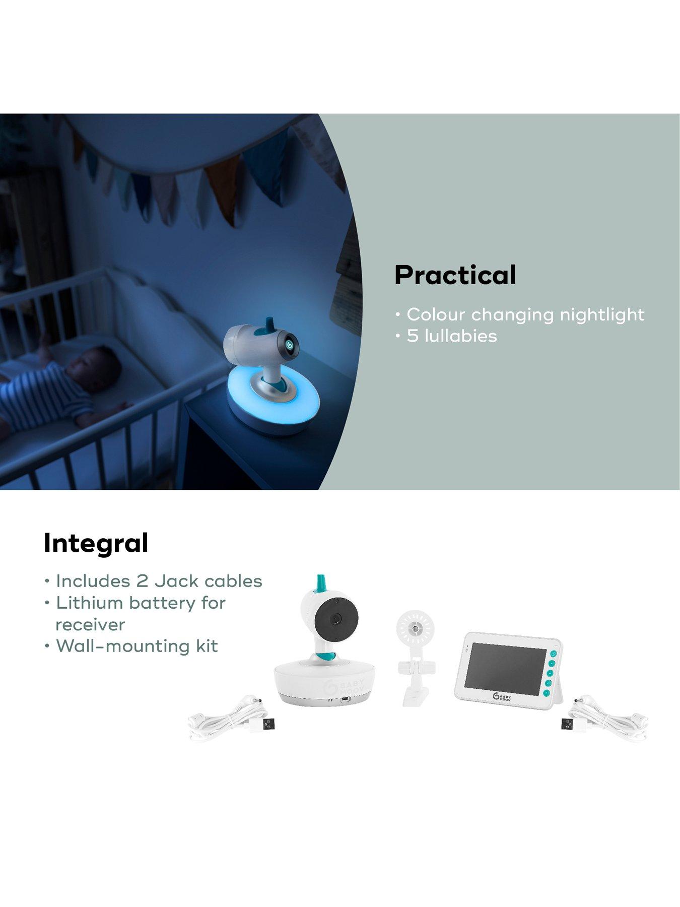 Image 5 of 7 of Babymoov YOO-Moov Motorised Video/Camera Baby Monitor and Night Light