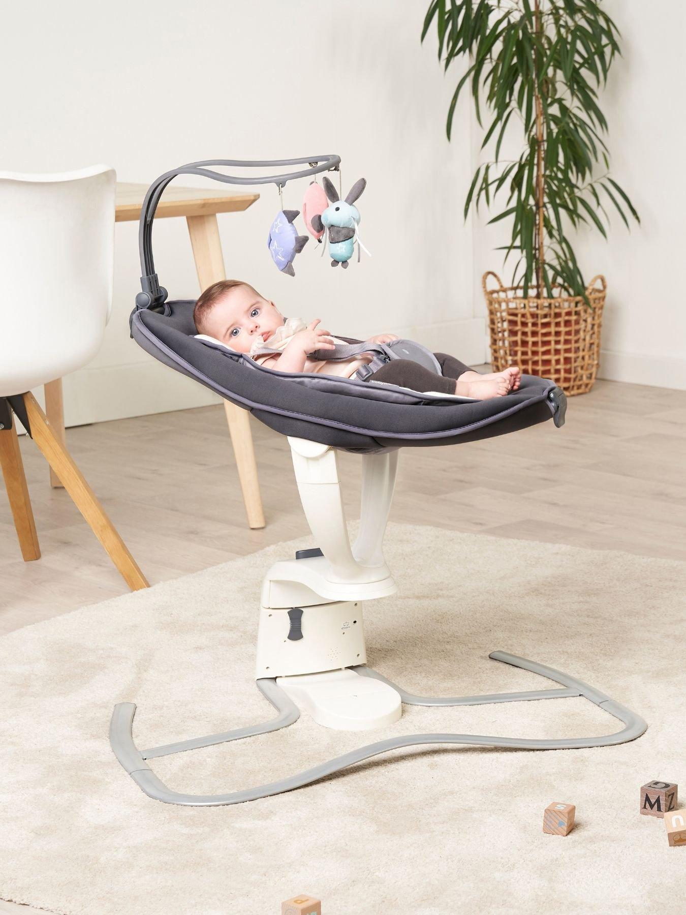 Swoon Motion Zinc Baby Bouncer Rocker Swing Grey