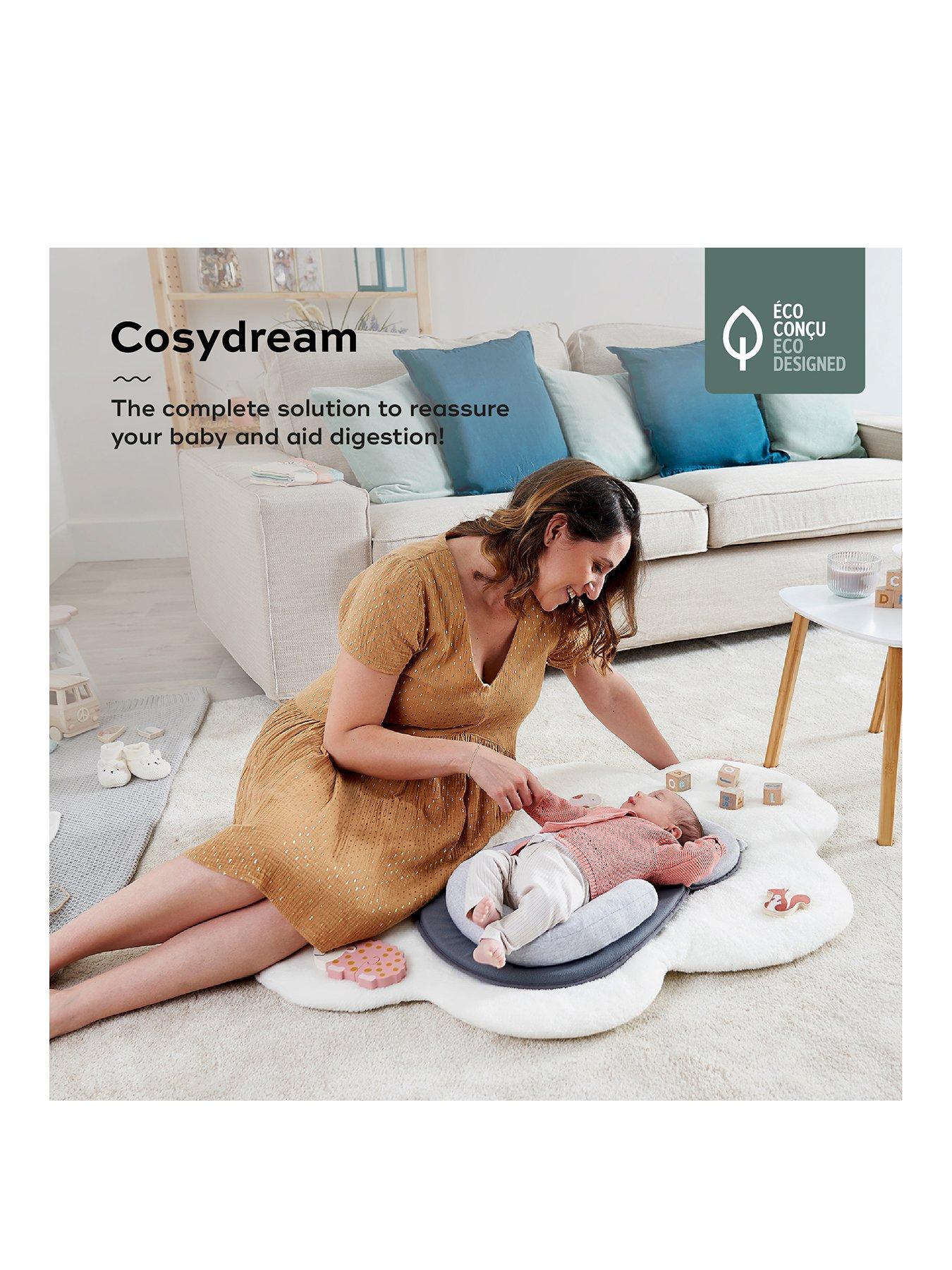 Image 2 of 7 of Babymoov Cosydream Newborn Cuddle Baby Nest/Support Lounger - Smokey (0-3 months) - Grey