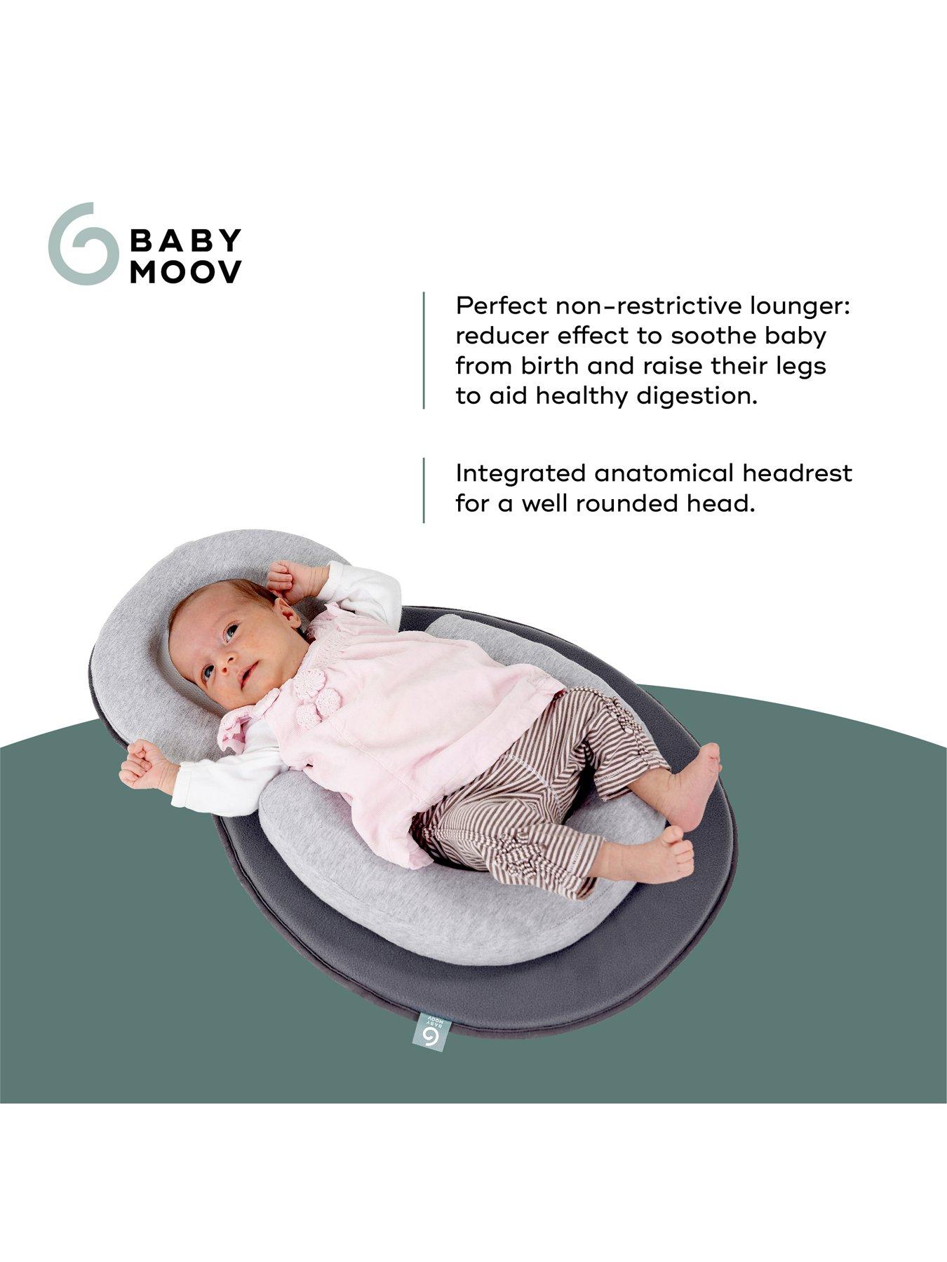 Image 3 of 7 of Babymoov Cosydream Newborn Cuddle Baby Nest/Support Lounger - Smokey (0-3 months) - Grey