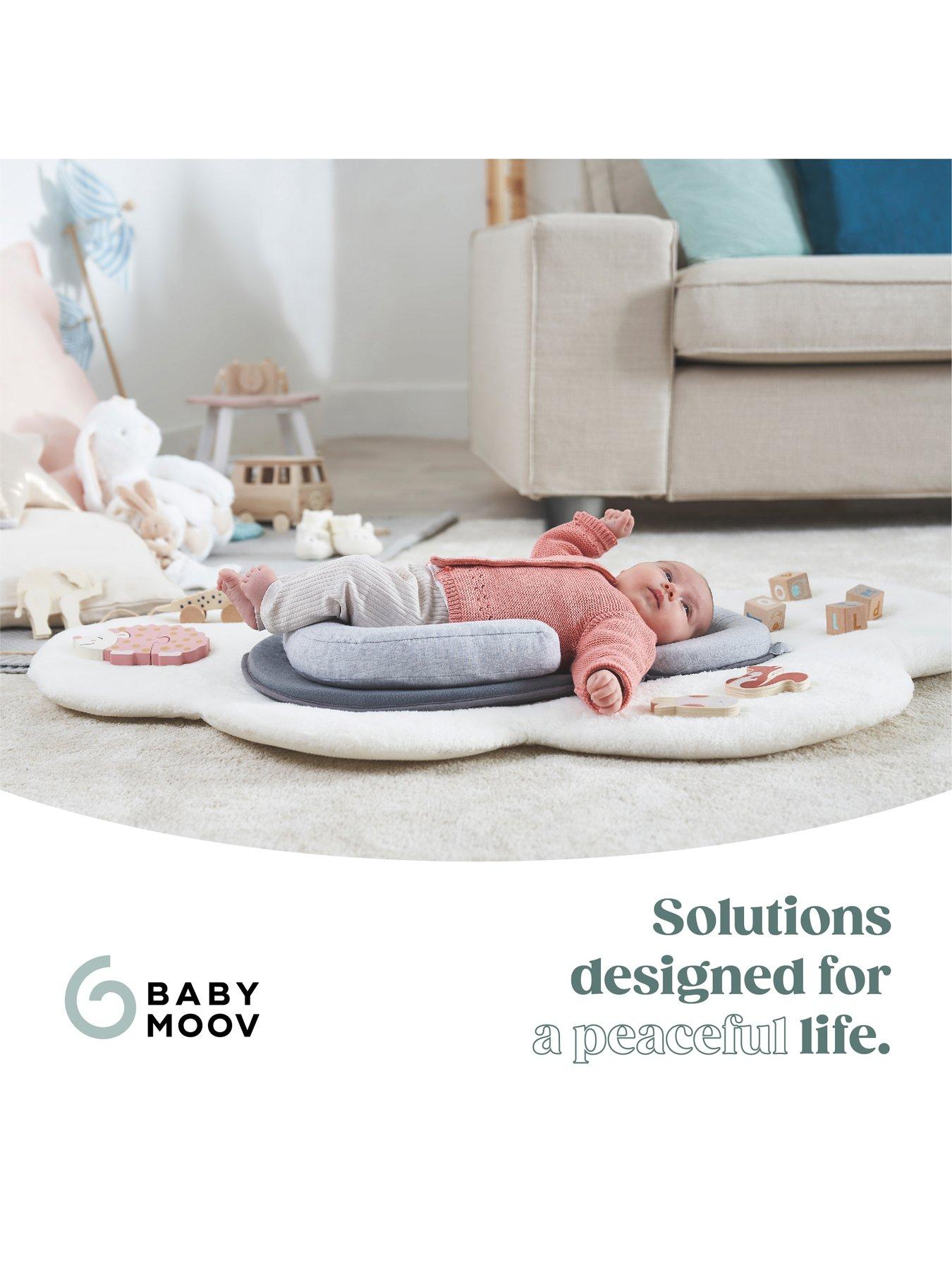 Image 6 of 7 of Babymoov Cosydream Newborn Cuddle Baby Nest/Support Lounger - Smokey (0-3 months) - Grey