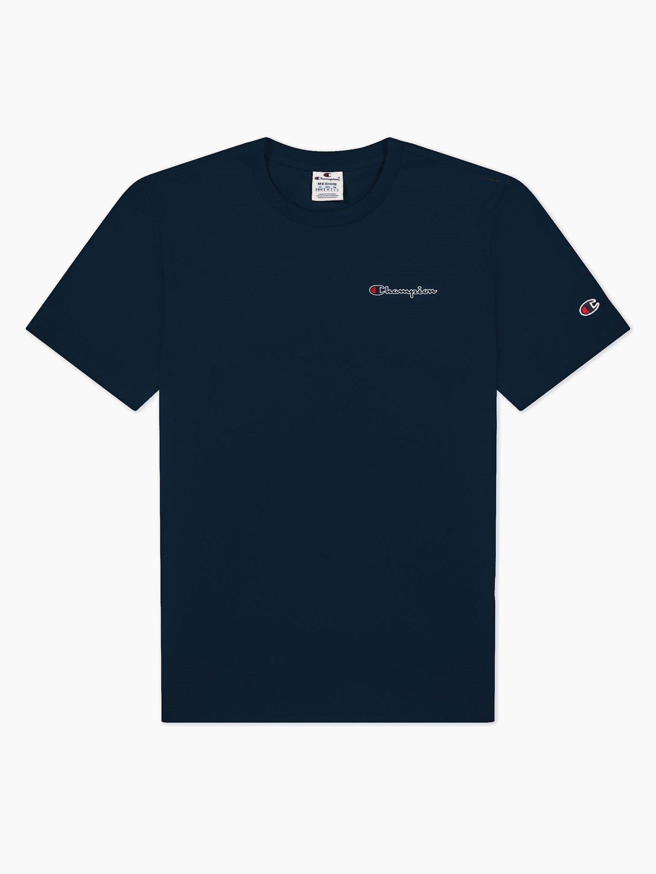 Navy blue and white cheap champion shirt