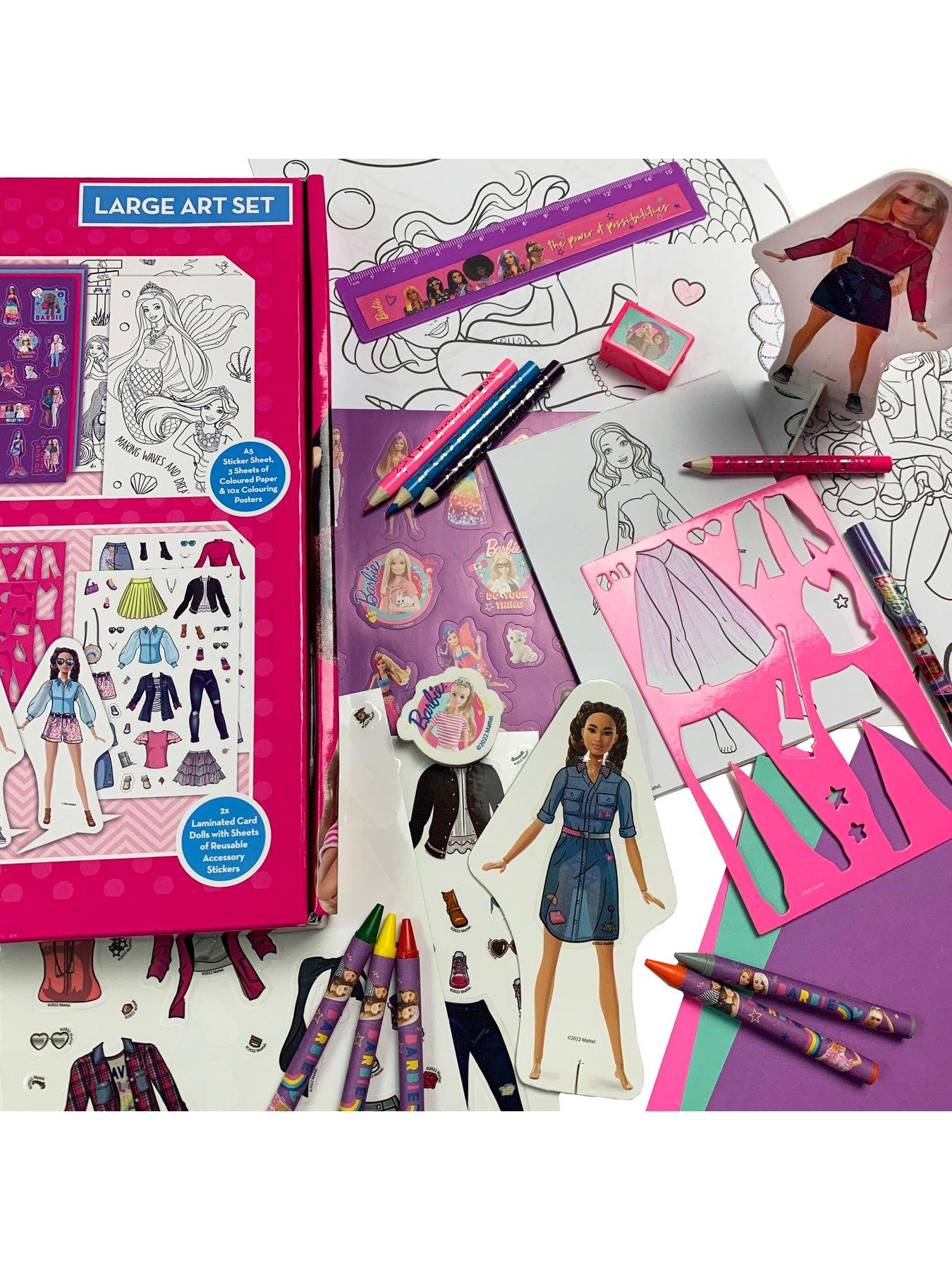Image 6 of 6 of Barbie Barbie Large Art Set