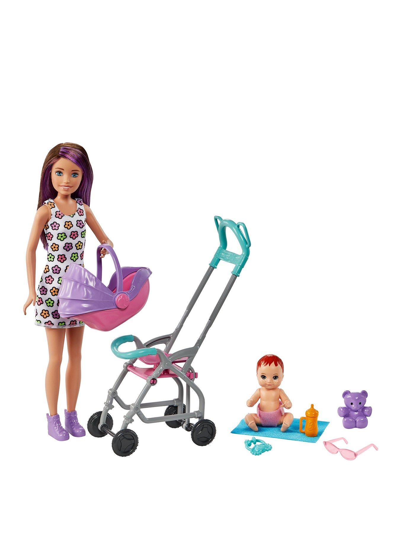 undefined Skipper Babysitters Pushchair and 2 Dolls Playset