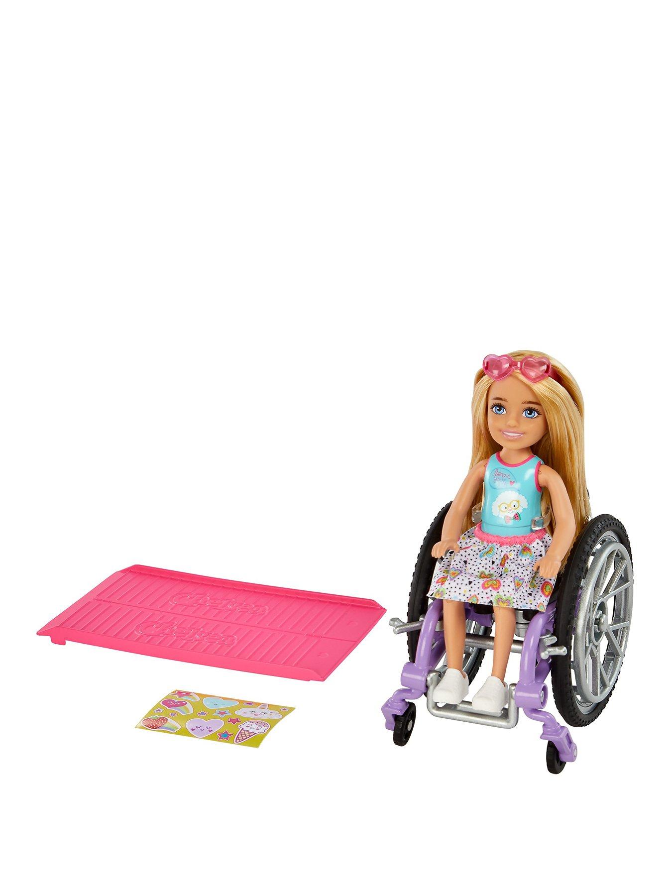 undefined Chelsea Doll with Wheelchair and Ramp - Blonde