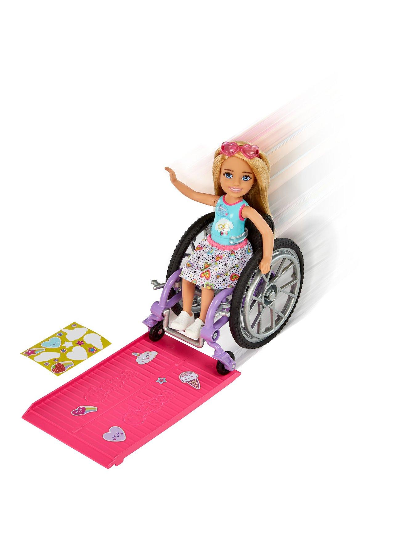 Image 2 of 5 of Barbie Chelsea&nbsp;Doll with Wheelchair and Ramp - Blonde