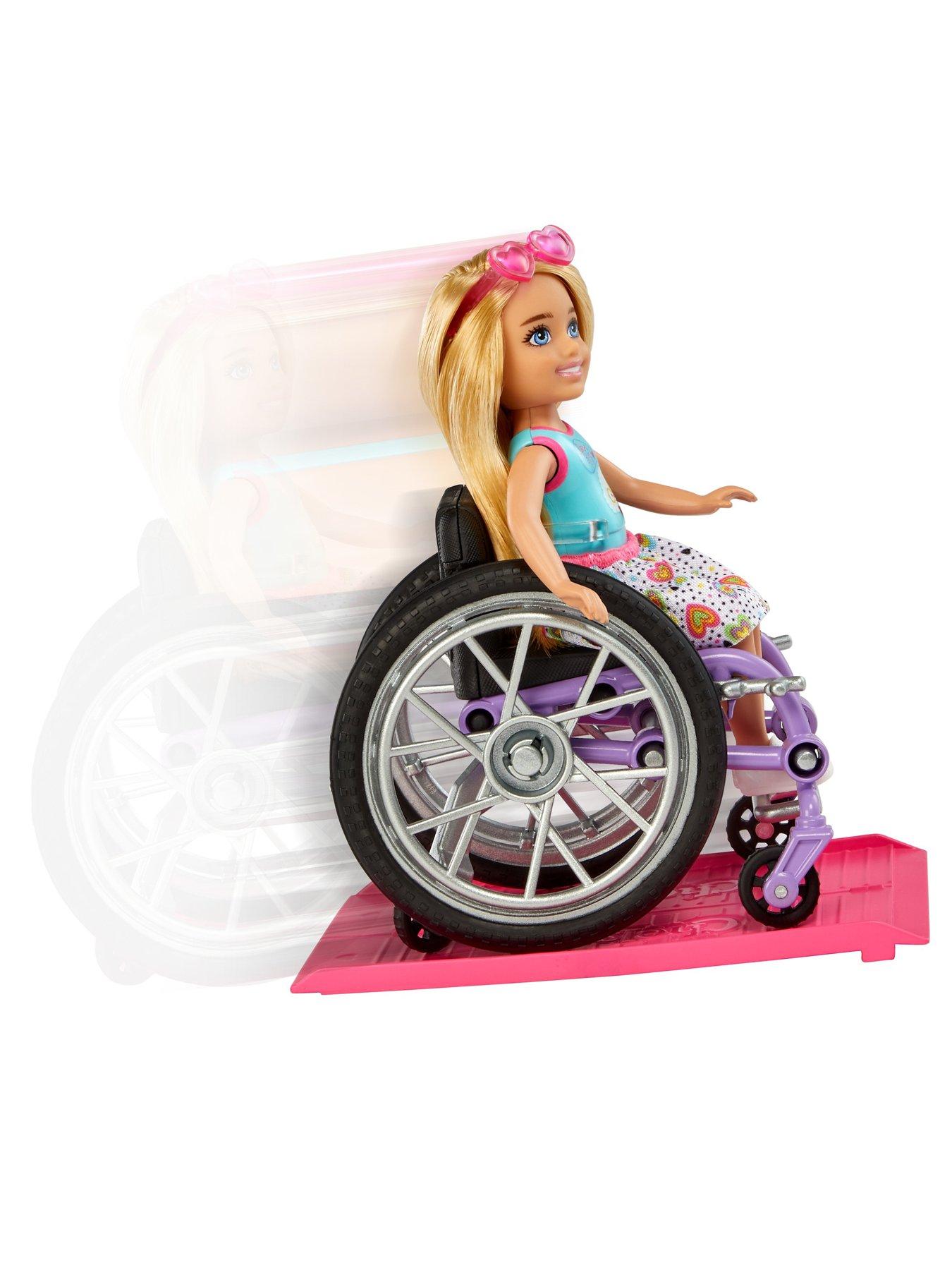 Image 4 of 5 of Barbie Chelsea&nbsp;Doll with Wheelchair and Ramp - Blonde