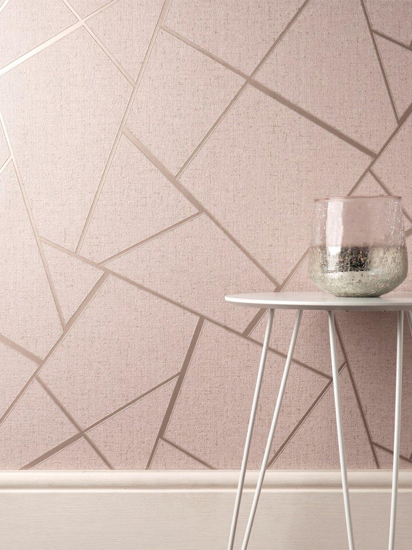 fine-decor-quartz-fractal-wallpaper-in-blush