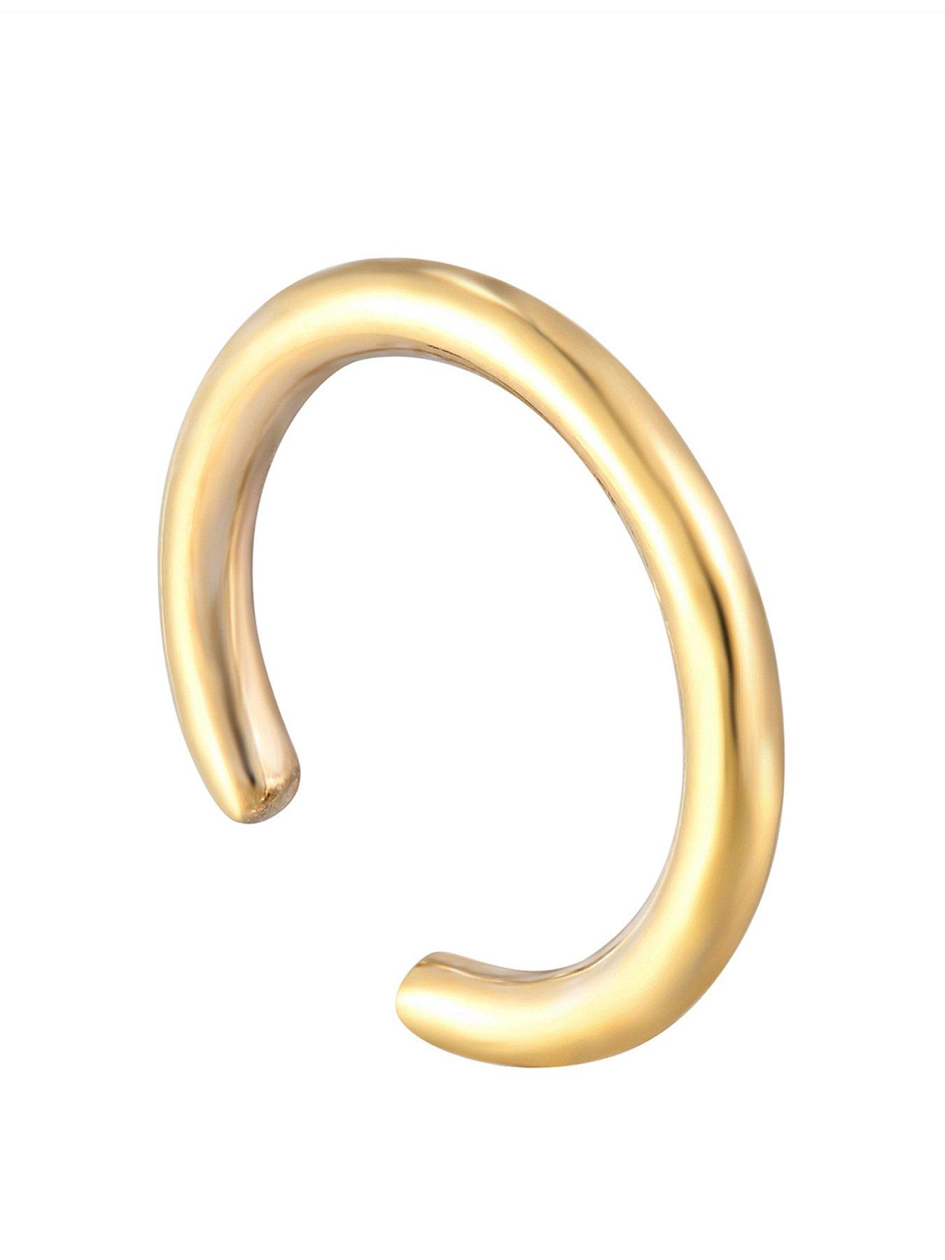 Seol + Gold 18ct Gold Plated Sterling Silver Ear Cuff