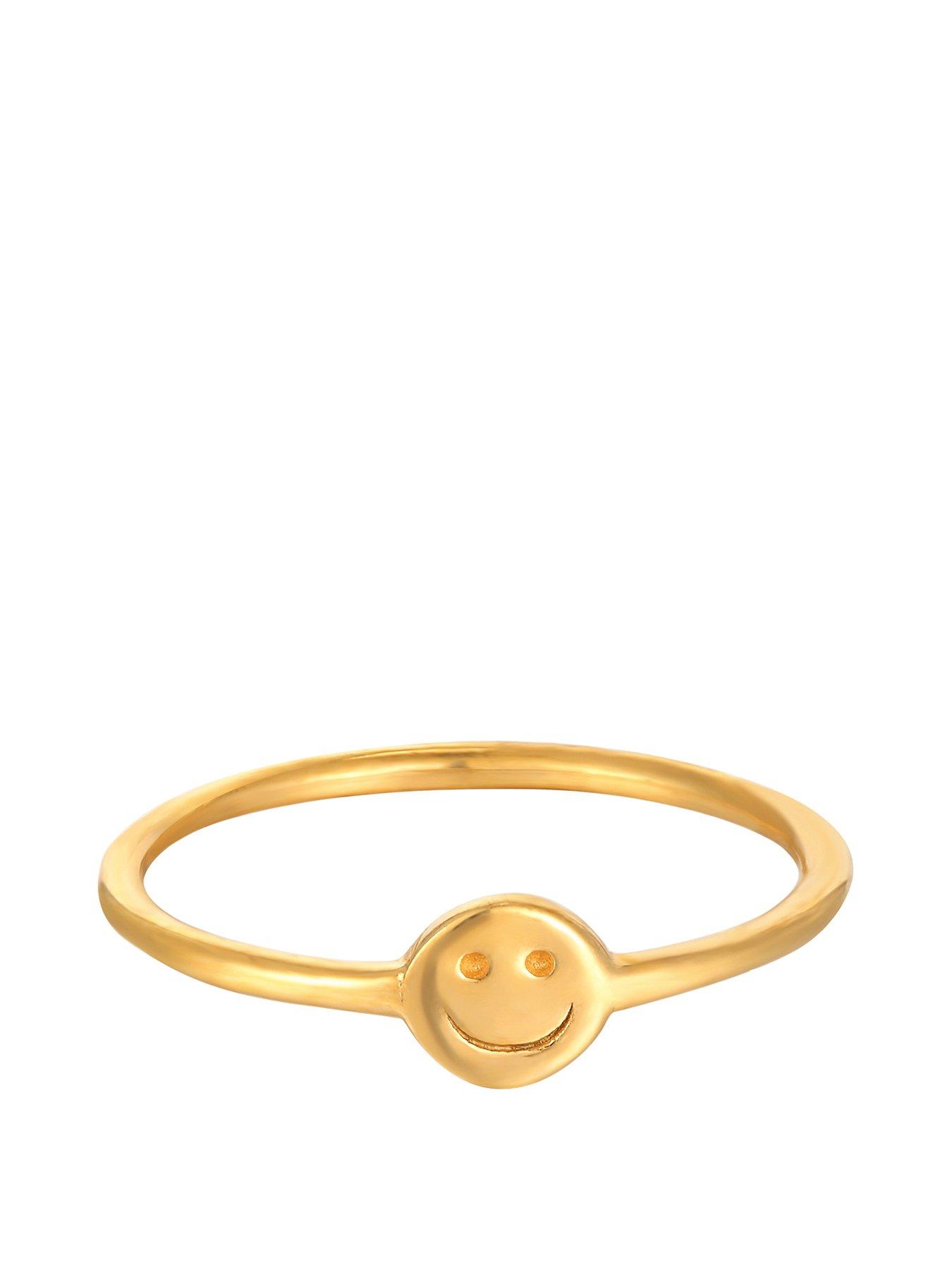 seol-gold-18ct-gold-plated-sterling-silver-smiley-face-ringfront