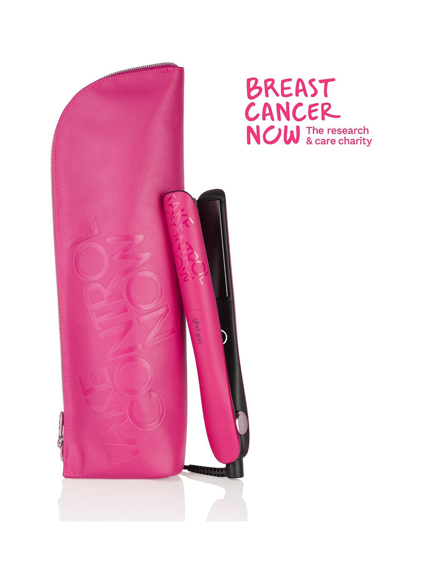 Pink ghd hair outlet straightener limited edition