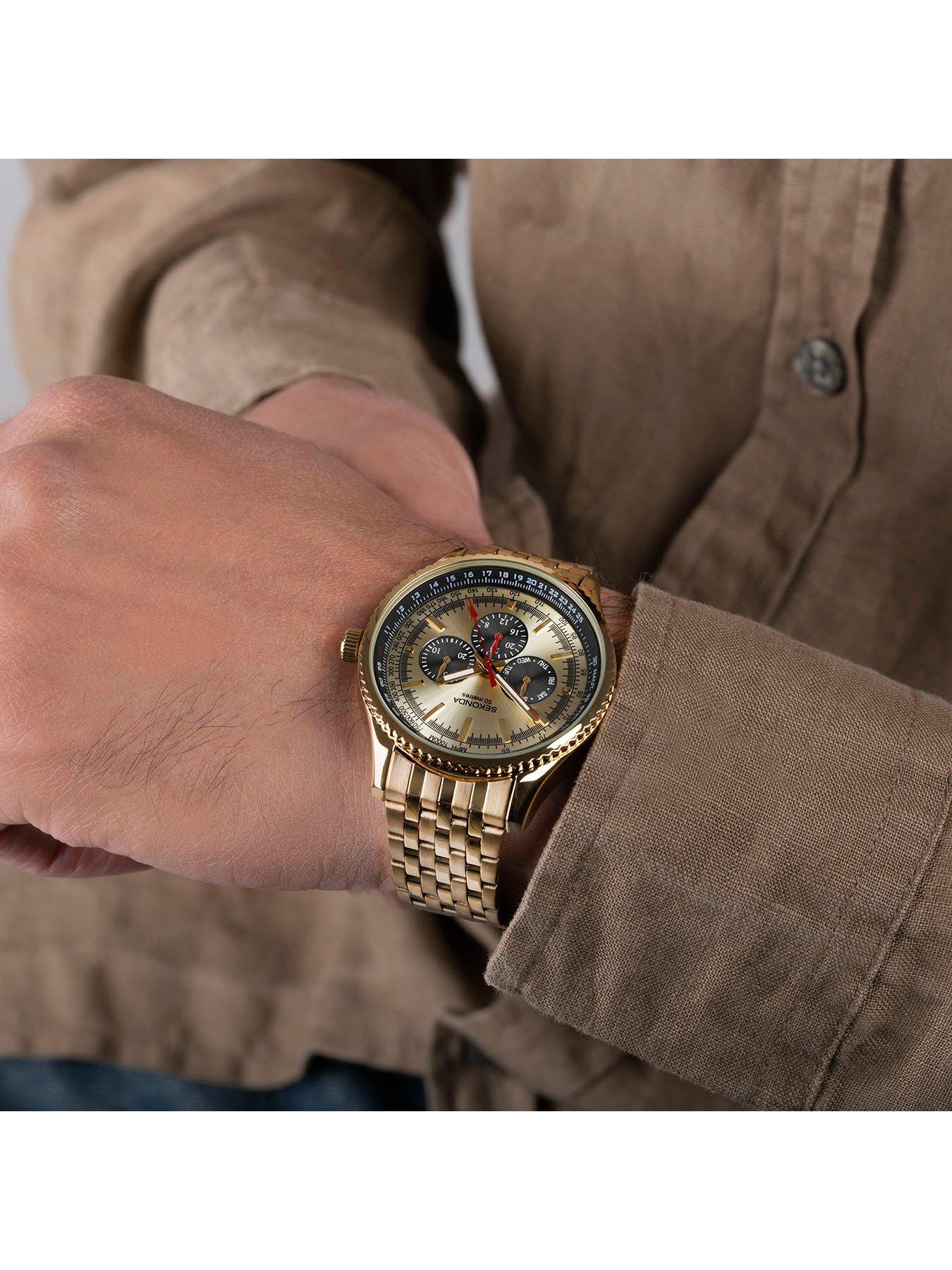 Image 3 of 7 of Sekonda Sekonda Chronograph Stainless Steel Mens Watch