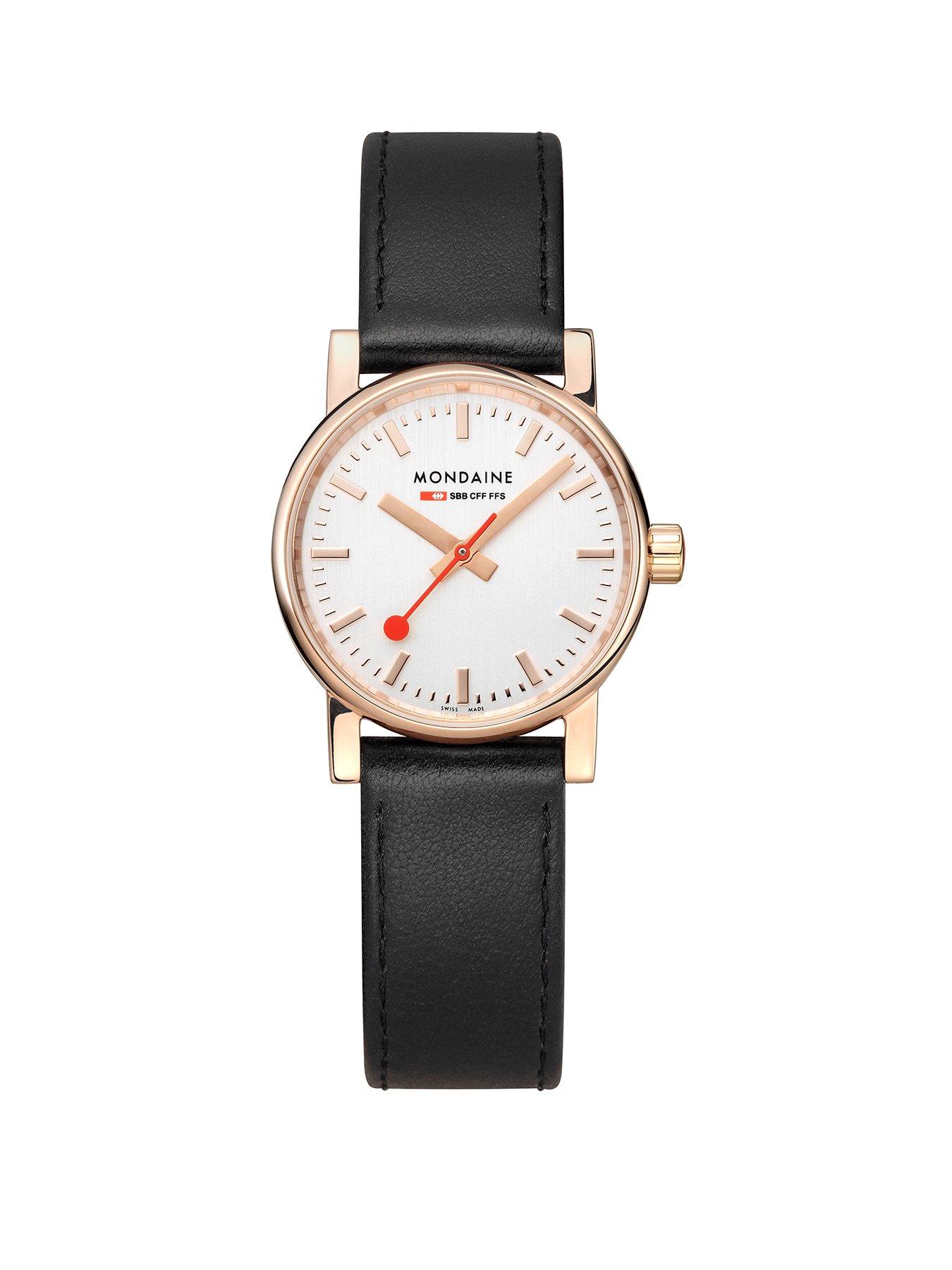 mondaine-evo2-rose-gold-30-mm-genuine-leather-ladies-watch
