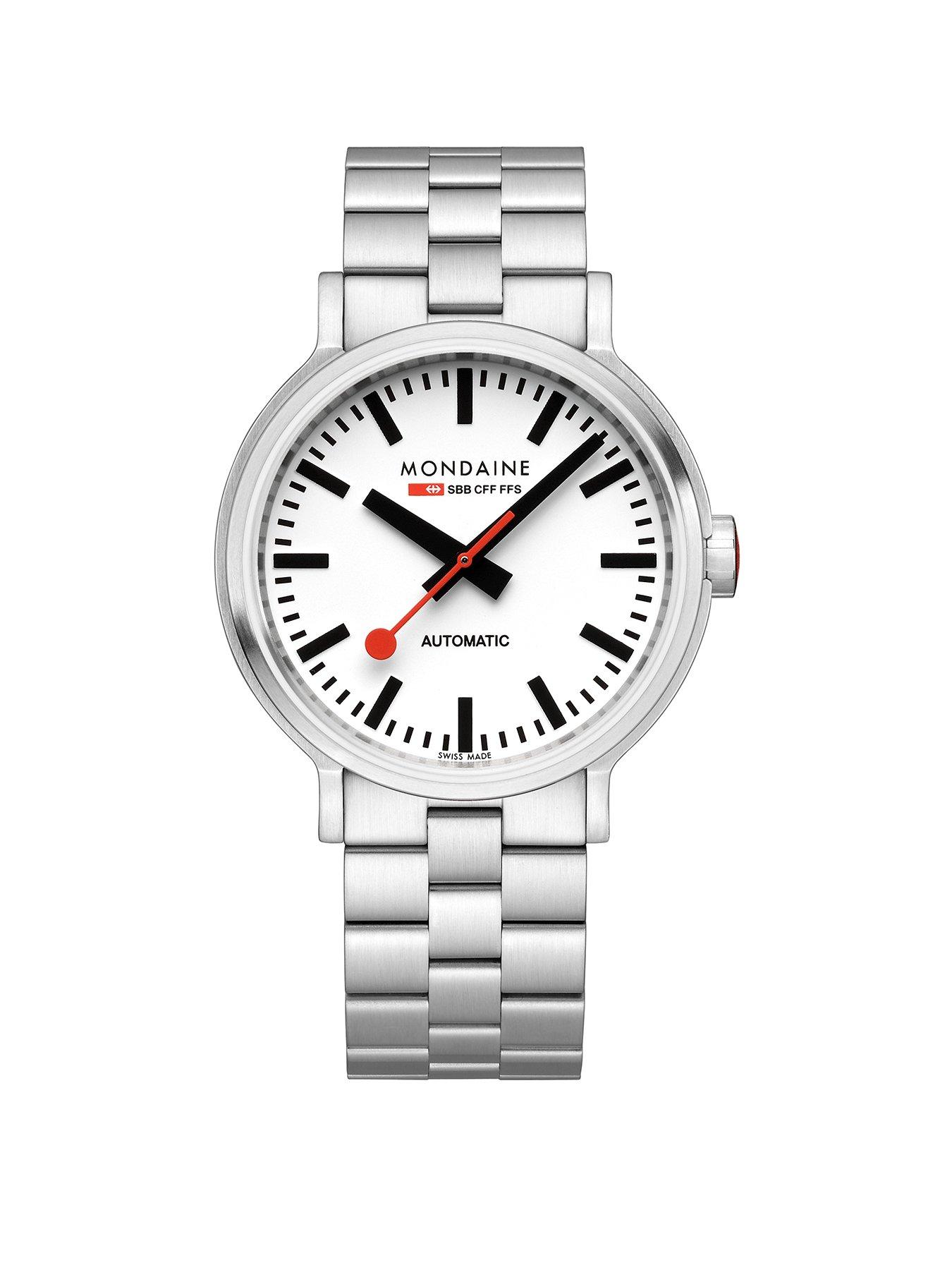 Image 1 of 7 of Mondaine Original Automatic - Backlight Stainless Steel Mens Watch