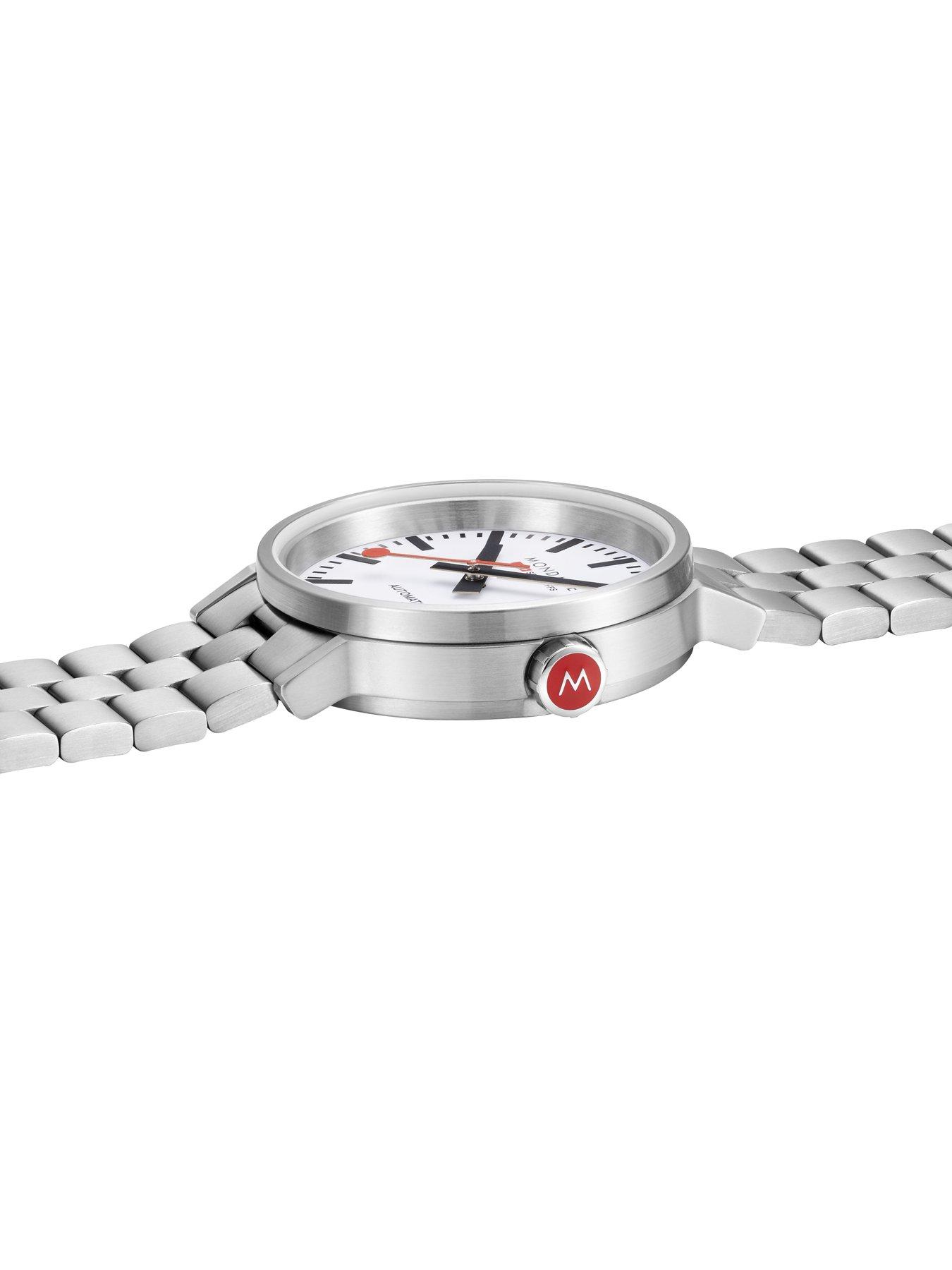Image 3 of 7 of Mondaine Original Automatic - Backlight Stainless Steel Mens Watch