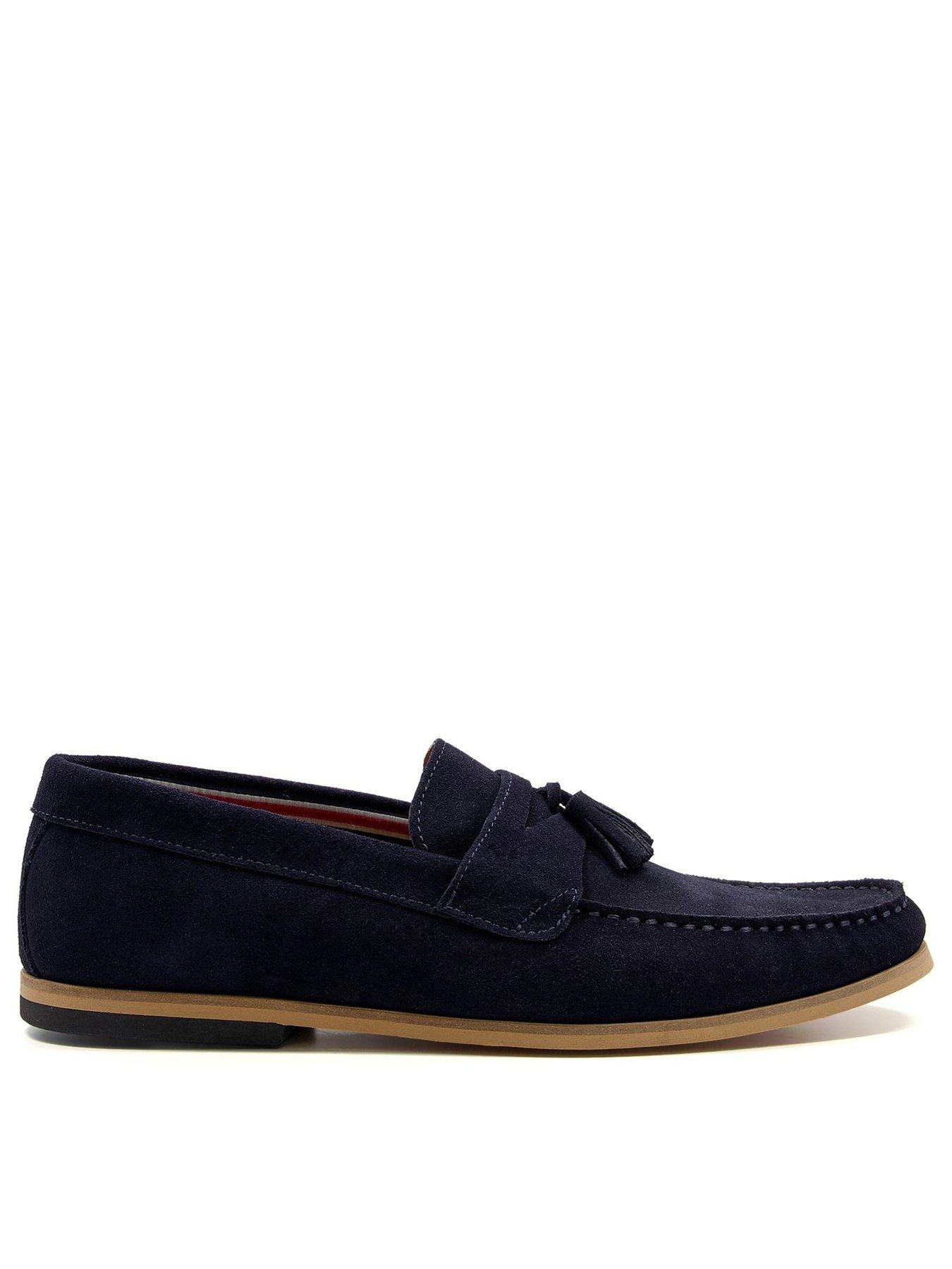 dune-london-dune-london-bart-loafer-navyfront