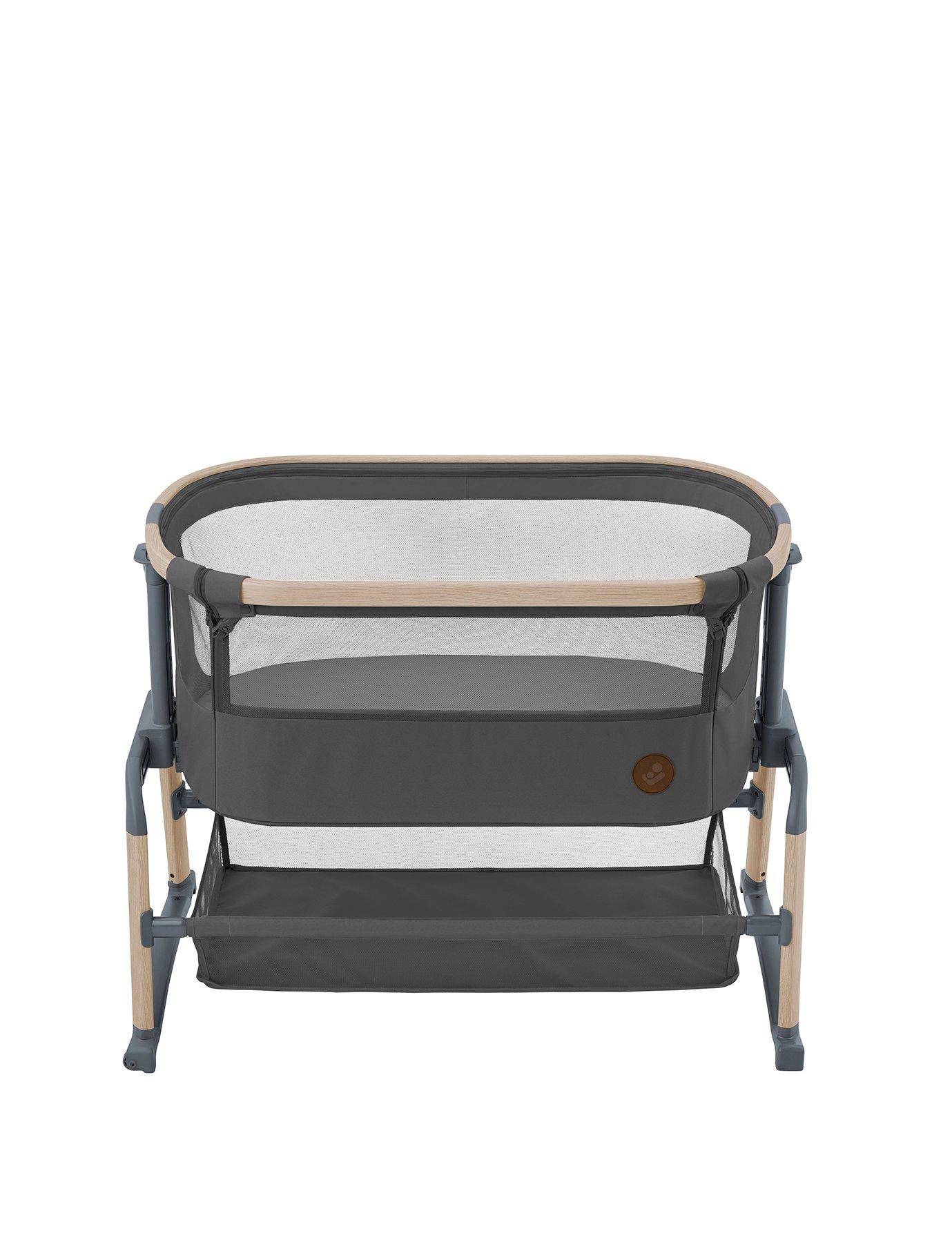 undefined Iora Air Co-Sleeper Rocking and Adjustable Bedside Crib Beyond Graphite