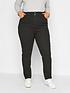 yours-yours-black-elasticated-mom-jeanfront