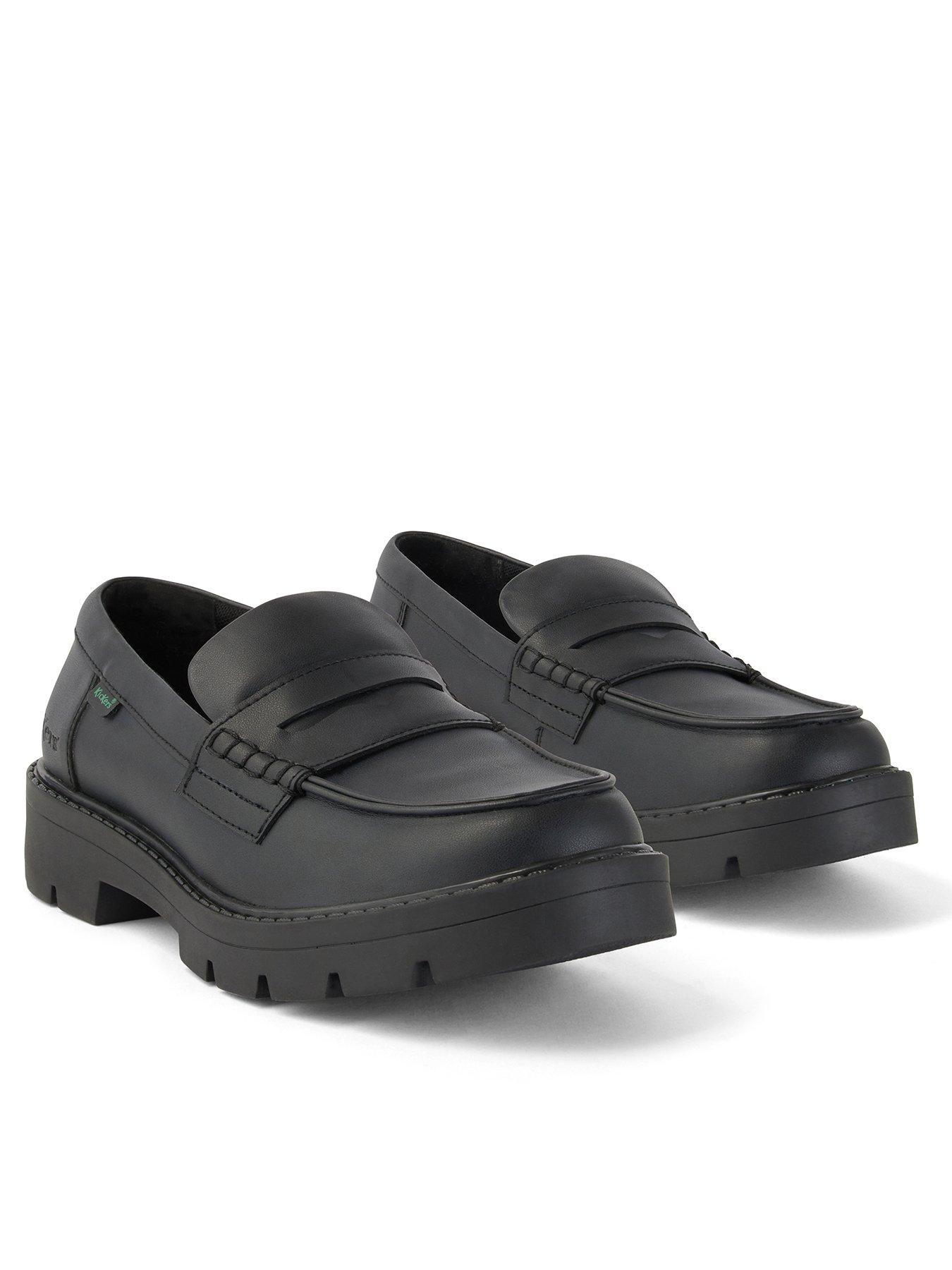 Image 3 of 5 of Kickers Kori Vegan Loafers - Black
