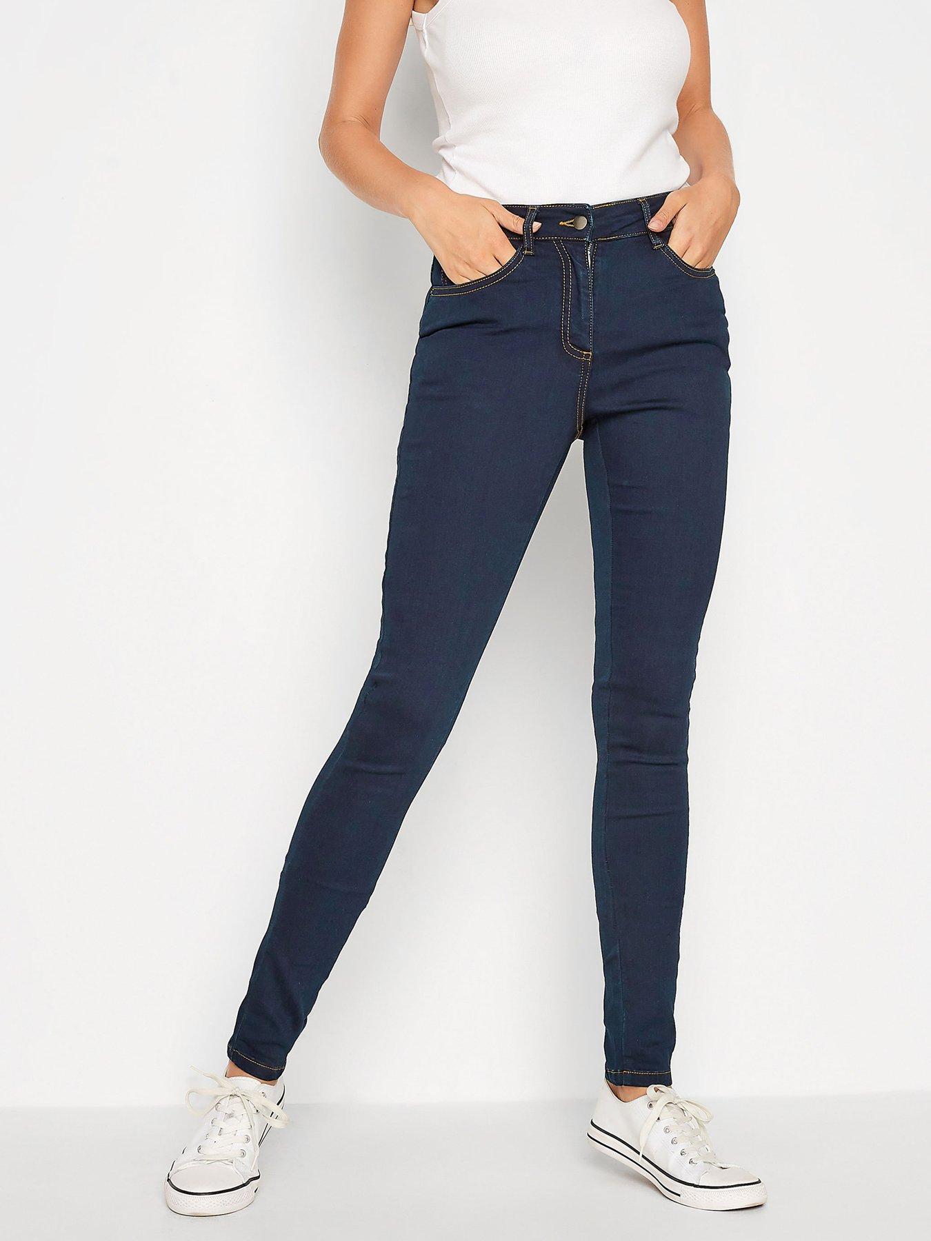 Long Tall Sally Long Tall Sally Ava Skinny Dark Indigo Jeans