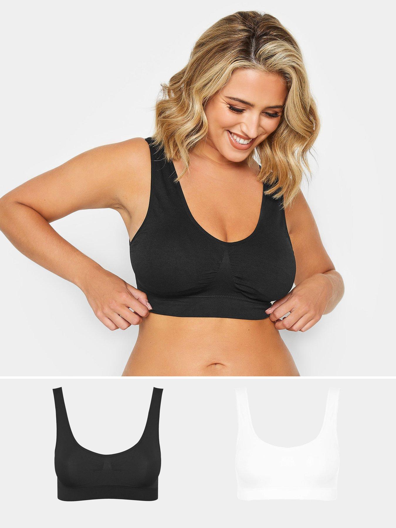 Lucky brand 2pk seamless comfort lounge active sports bras plus size 2X  new!!!