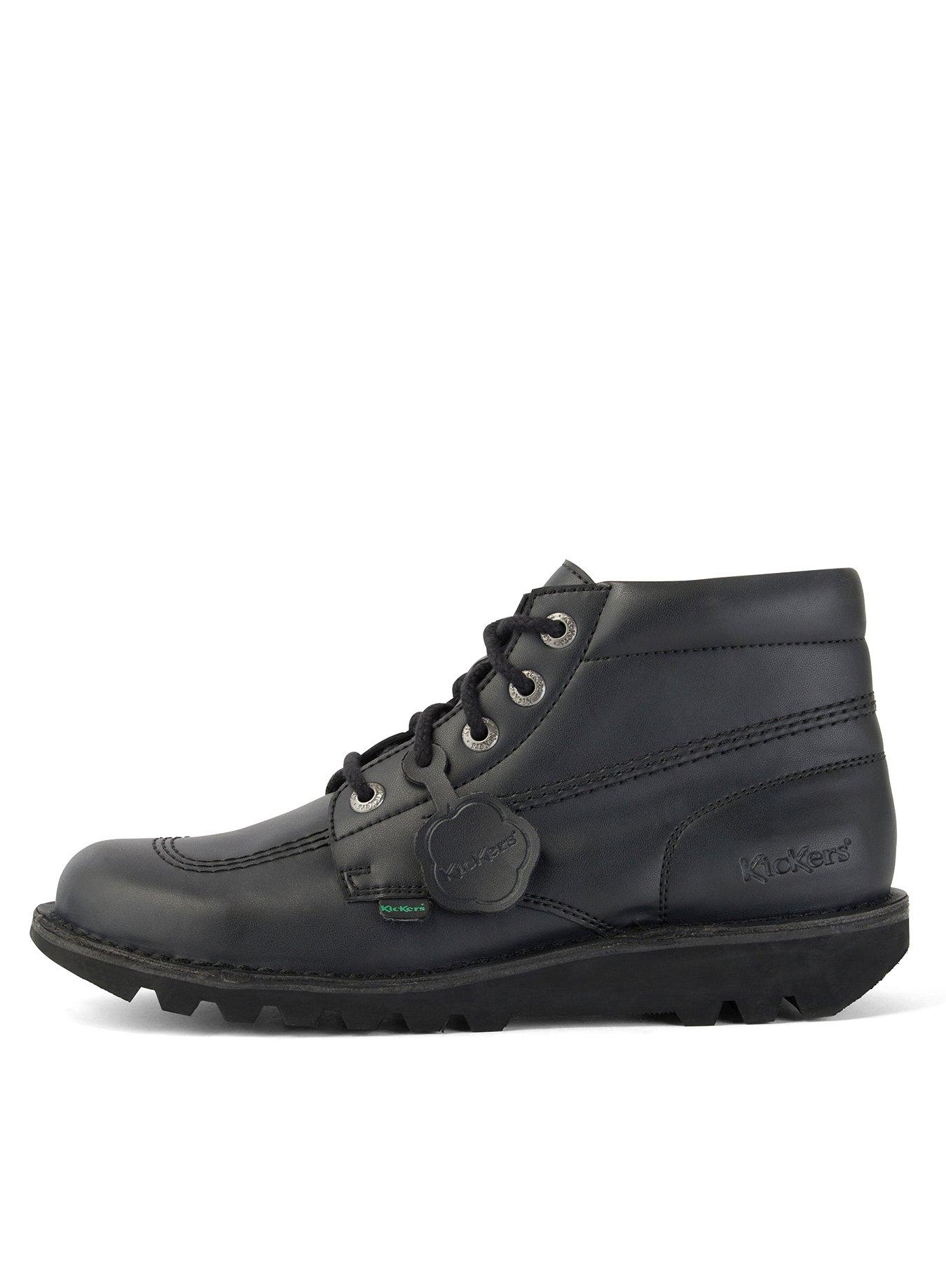 Black store kickers womens