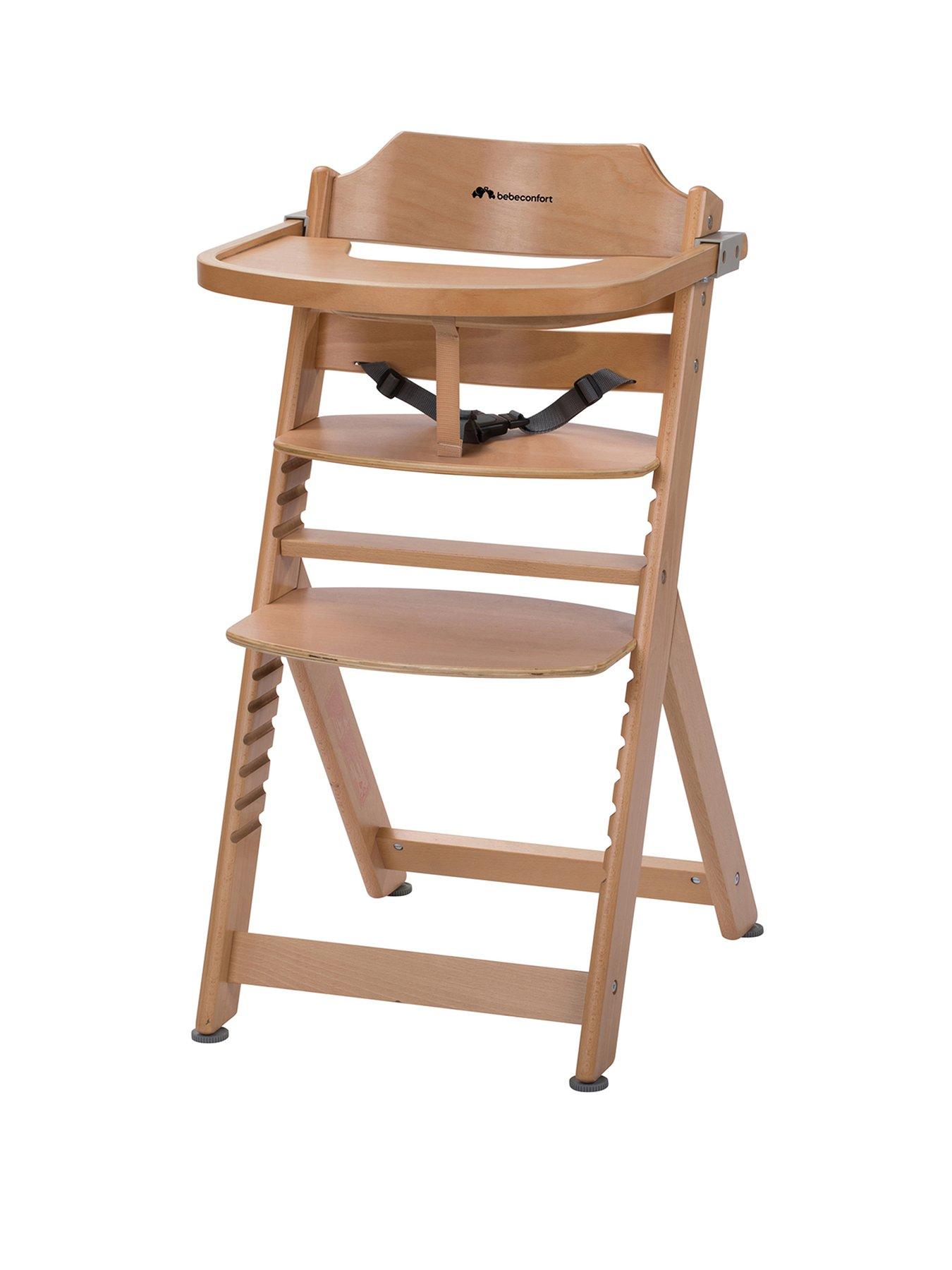 Timba Highchair Natural Wood