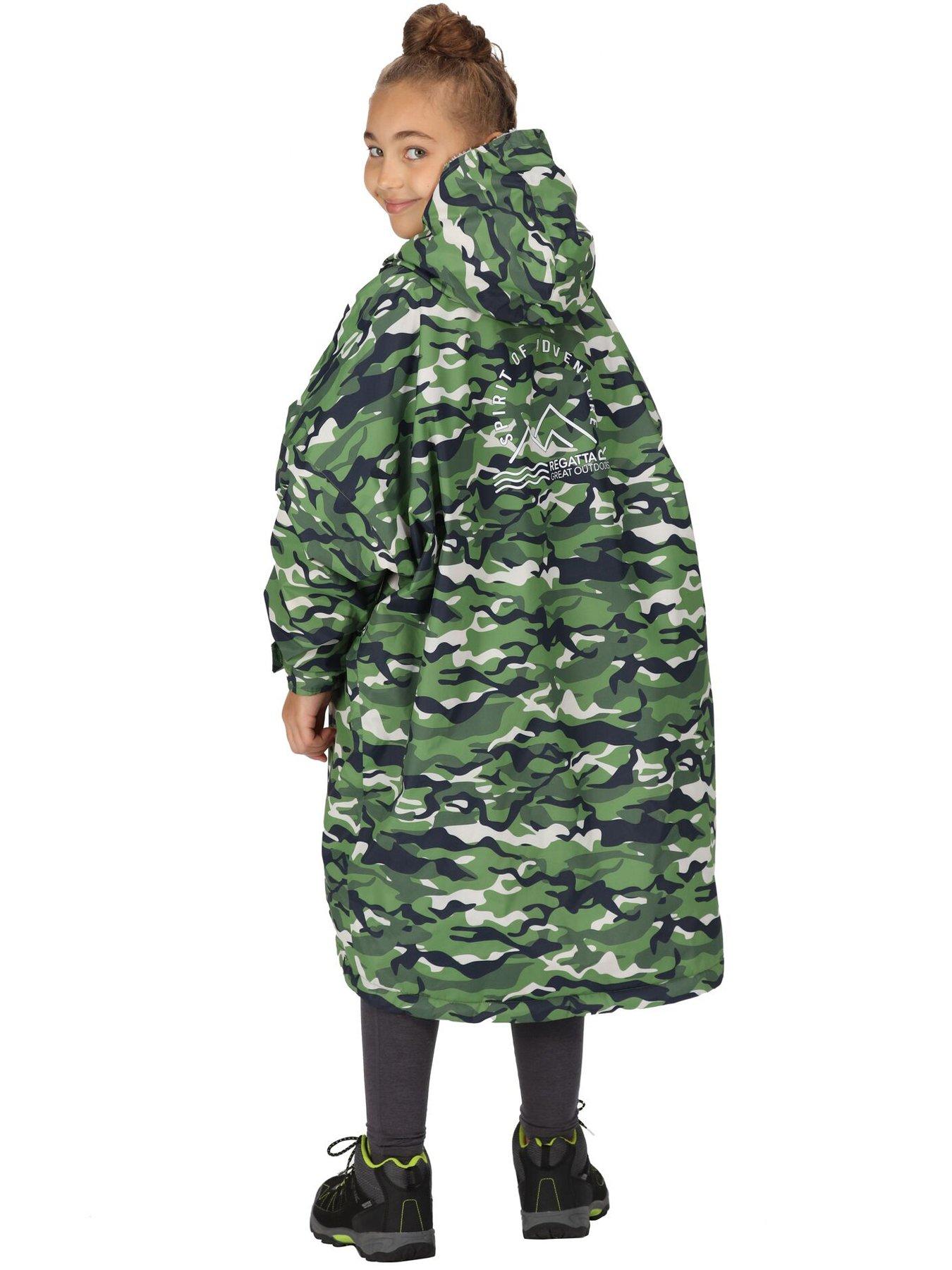 regatta-junior-waterproof-changing-robe-camoback