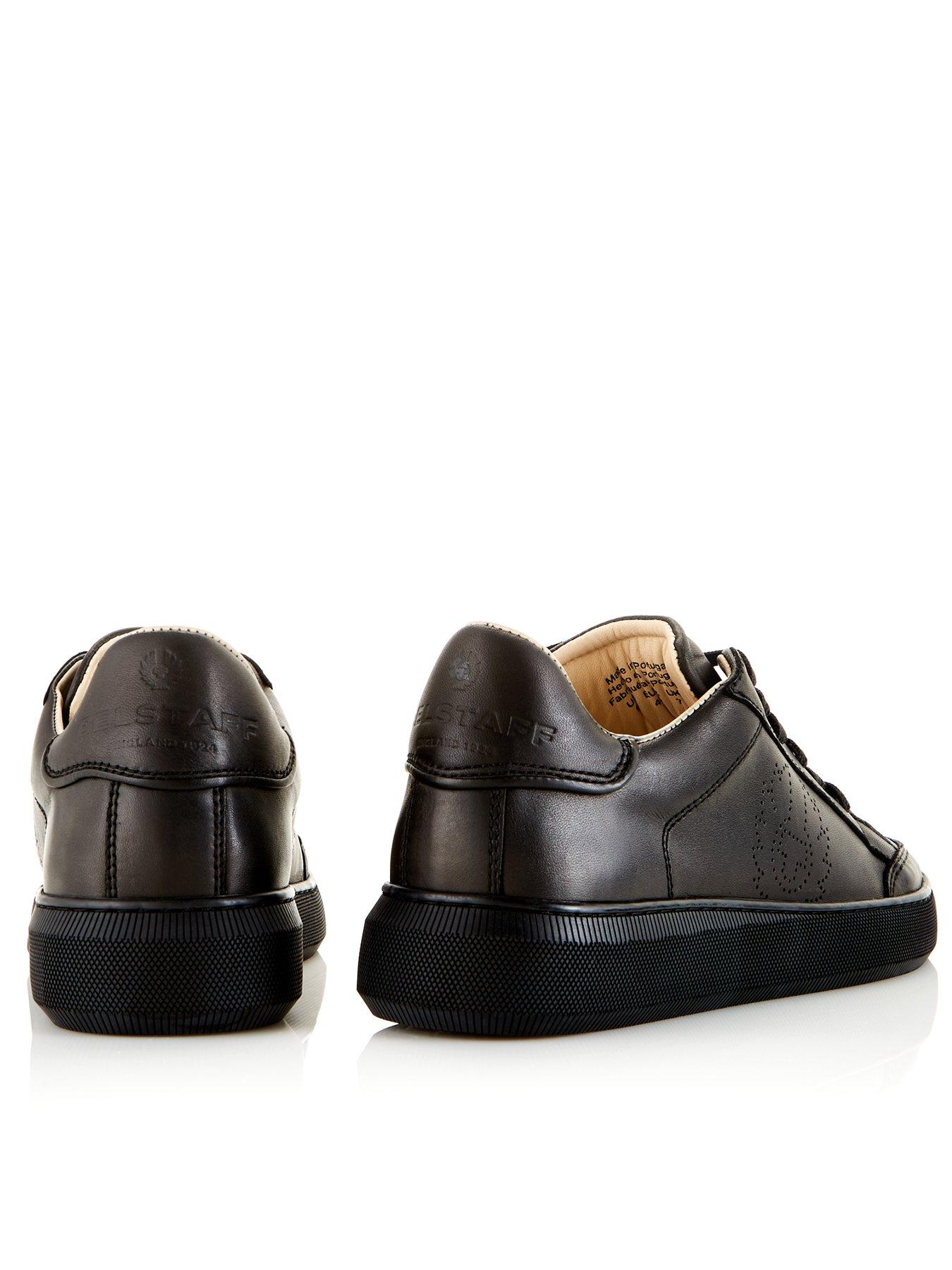Belstaff Track Low Top Trainers Black Very Ireland