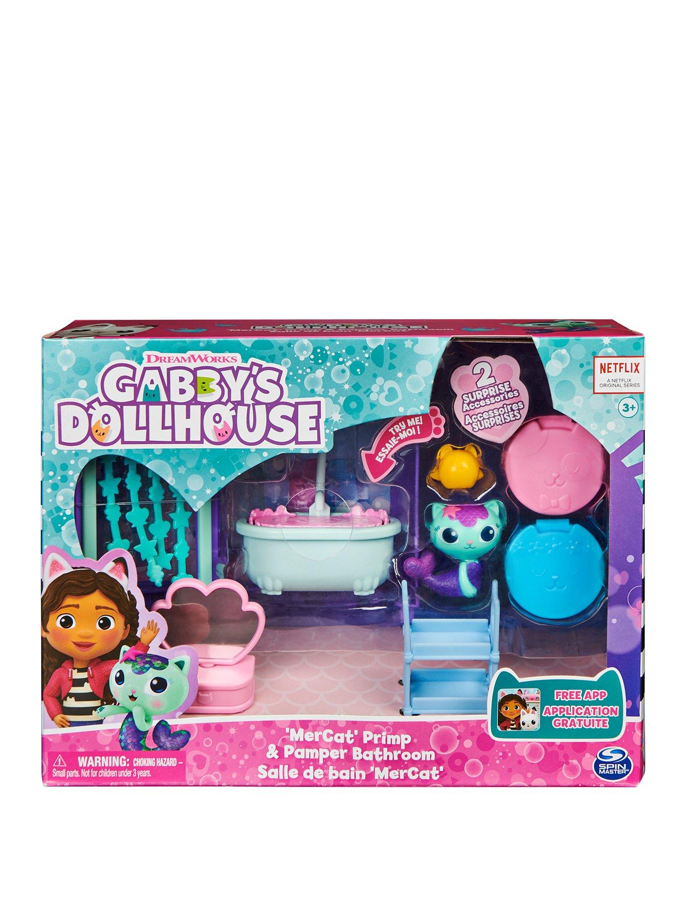 Image 2 of 2 of Gabby's Dollhouse Deluxe Room - Mercat's&nbsp;Bathroom