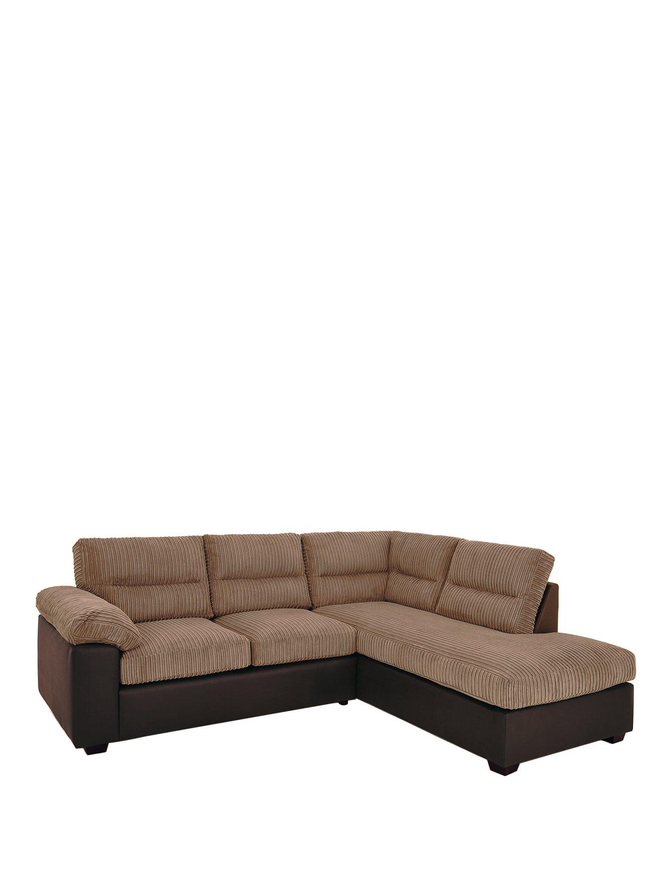 very-home-armstrong-right-handnbspcorner-group-sofa-brownstillFront