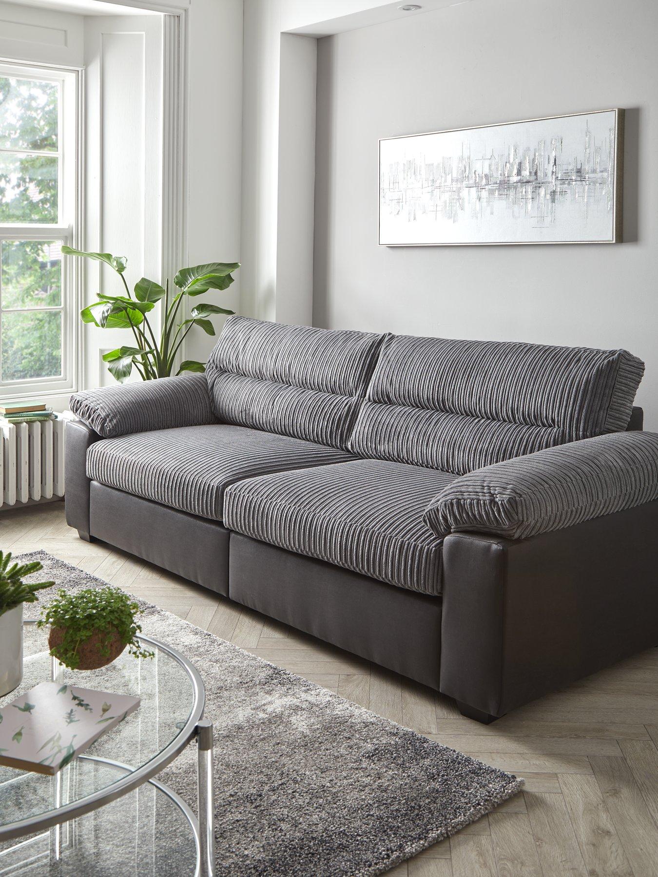 very-home-armstrongnbsp4-seater-sofa-grey