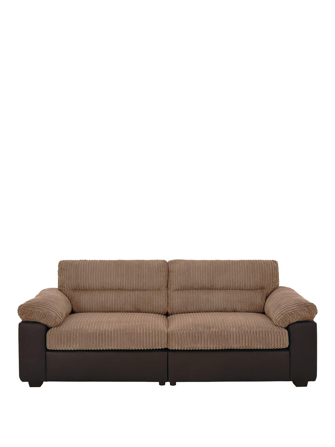 very-home-armstrong-4-seater-sofa-brownstillFront