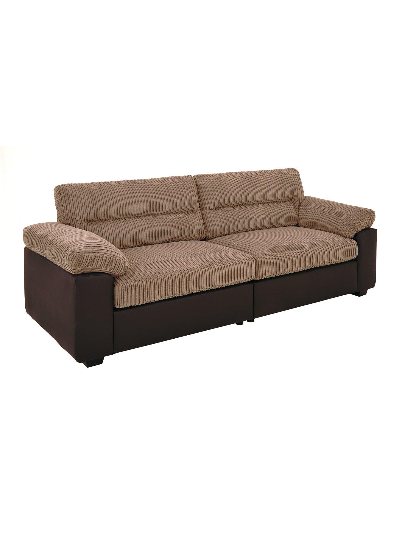 very-home-armstrong-4-seater-sofa-brownoutfit