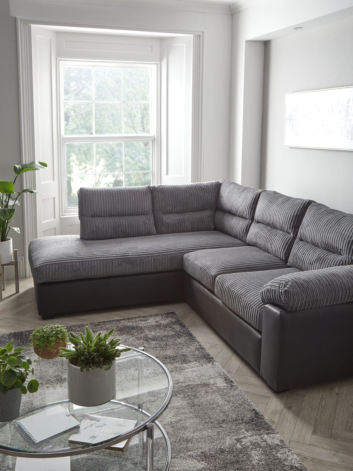 Image 1 of 6 of The Very Collection Armstrong&nbsp;Left Hand Corner Group Sofa - Grey