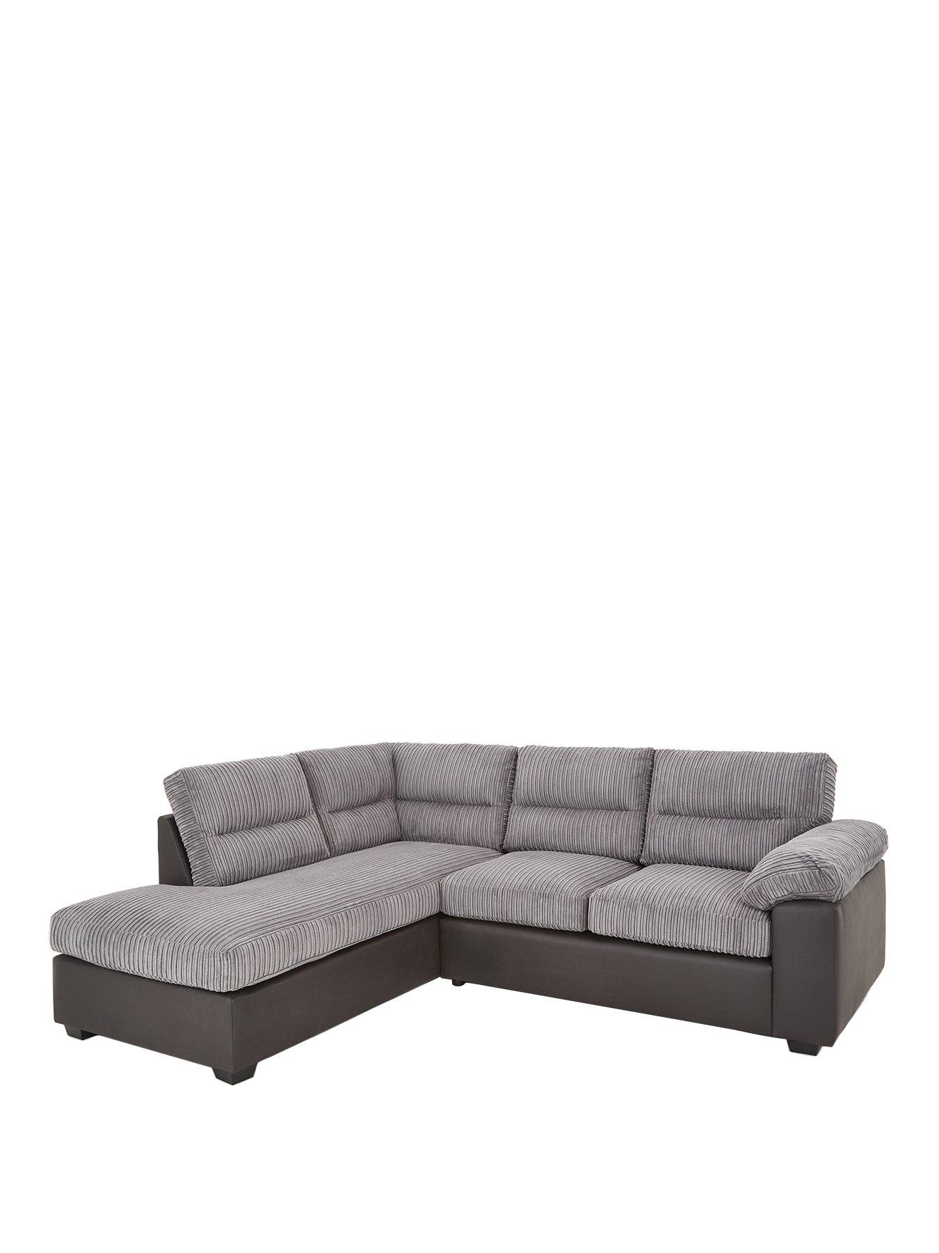 very-home-armstrongnbspleft-hand-corner-group-sofa-greystillFront