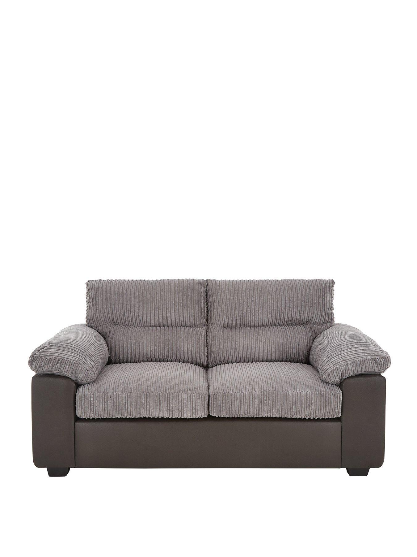 very-home-armstrong-2-seater-sofa-greystillFront