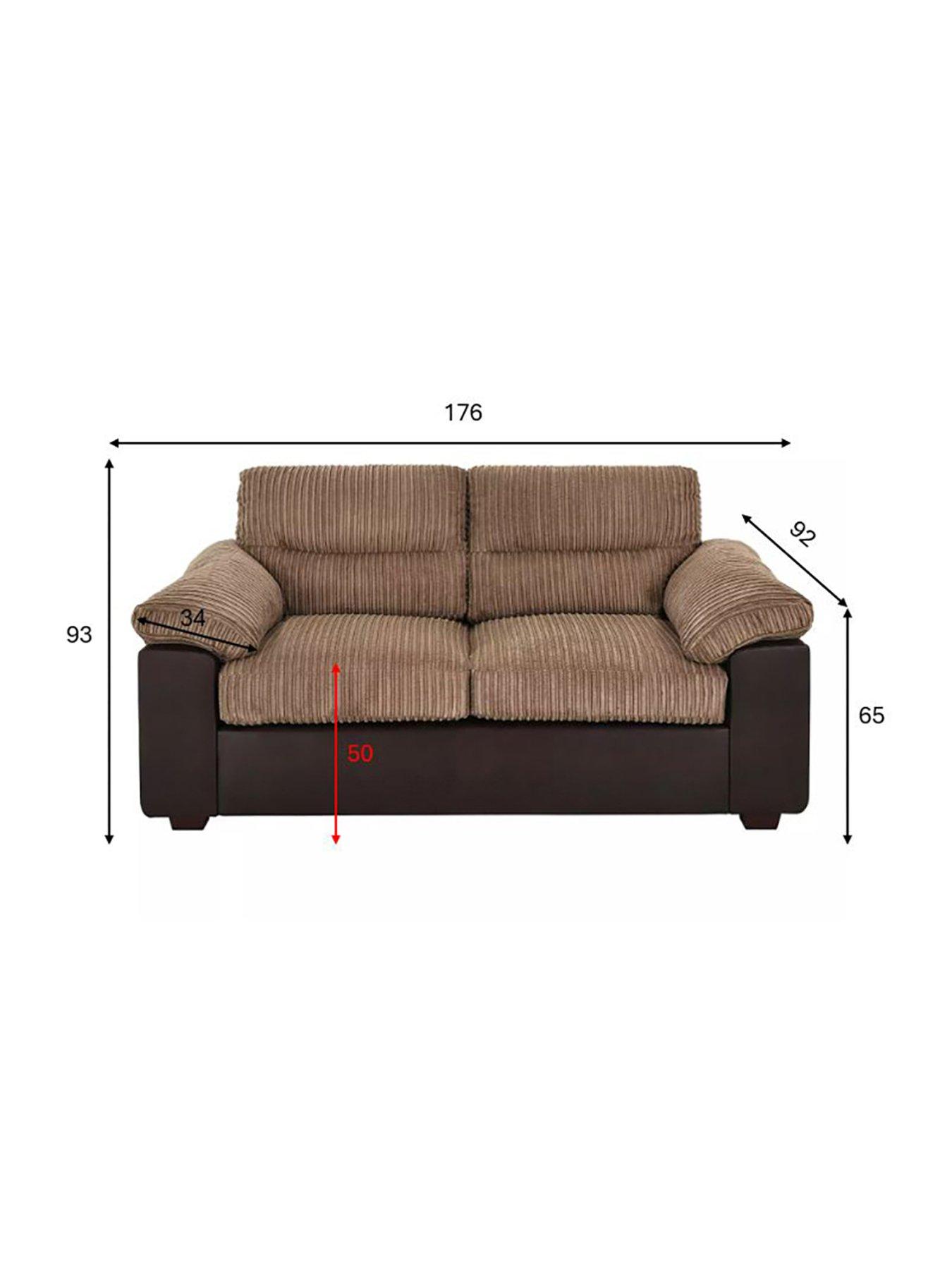 Image 4 of 5 of The Very Collection Armstrong&nbsp;2 Seater Sofa - Brown