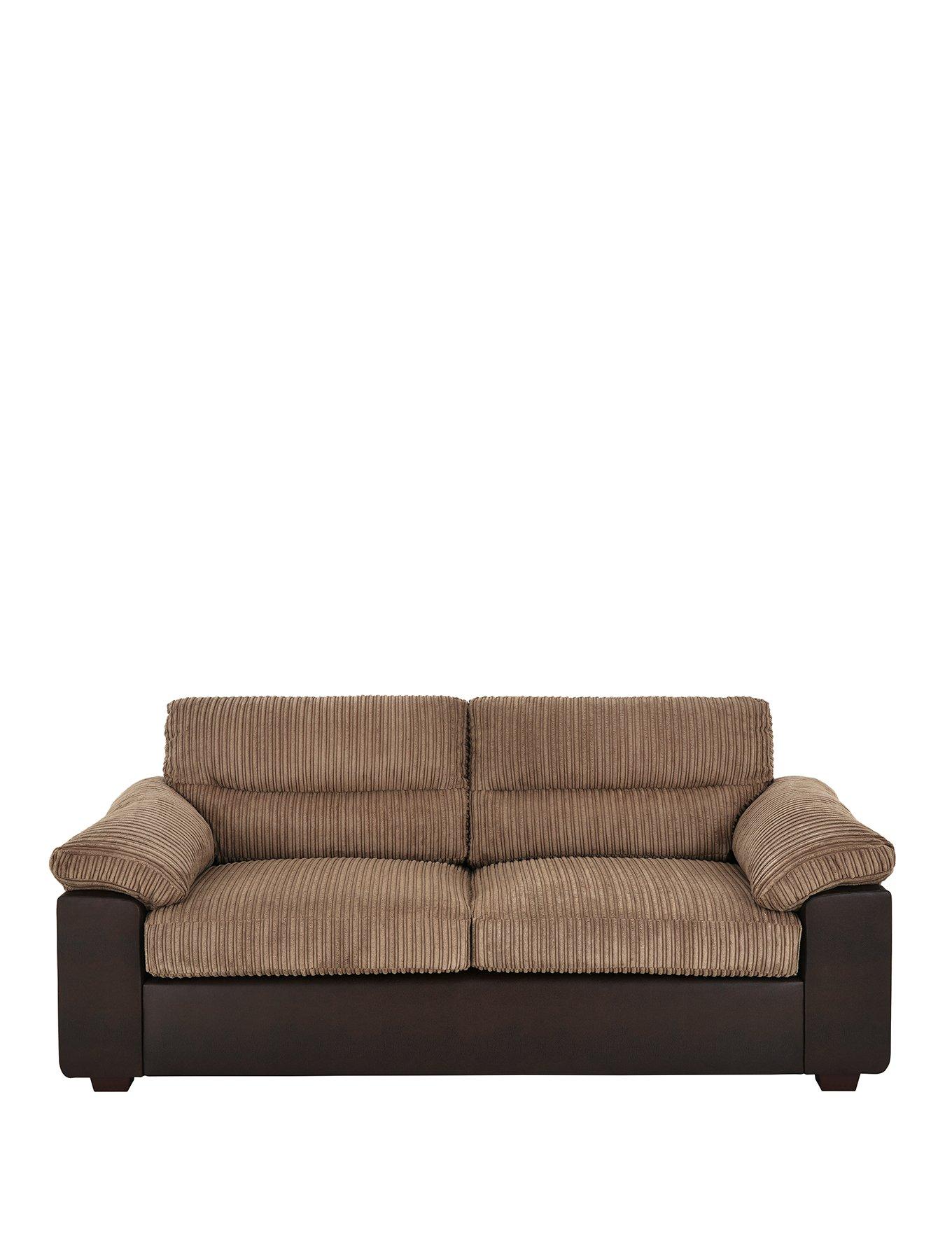 Image 2 of 6 of The Very Collection Armstrong 3 Seater Sofa - Brown