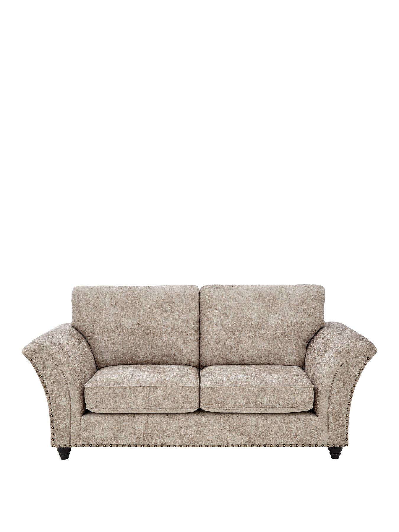 Image 2 of 5 of The Very Collection Ariel 3 Seater Fabric Sofa - Silver - FSC Certified